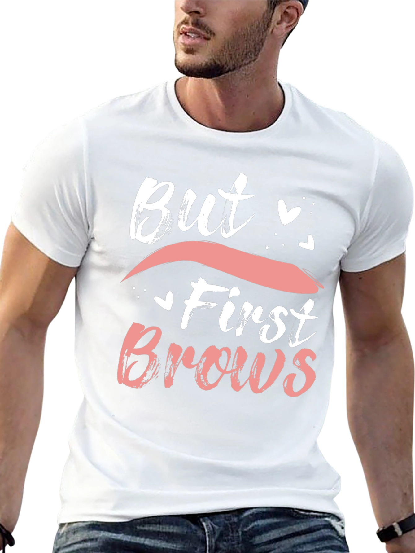 Black But First Brows Graphic Tee - Stylish and Trendy view 13