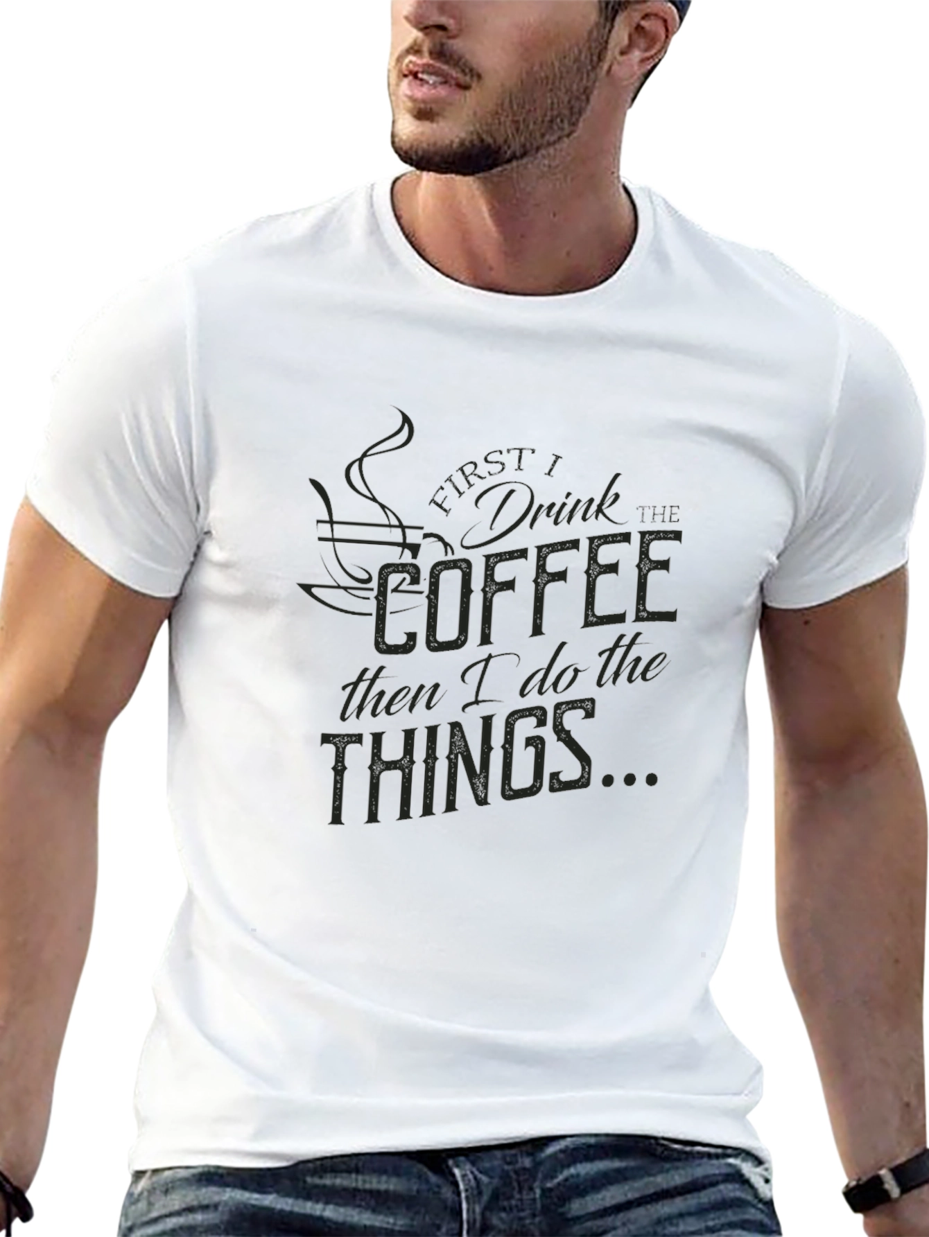 Black Coffee First Graphic Tee view 13
