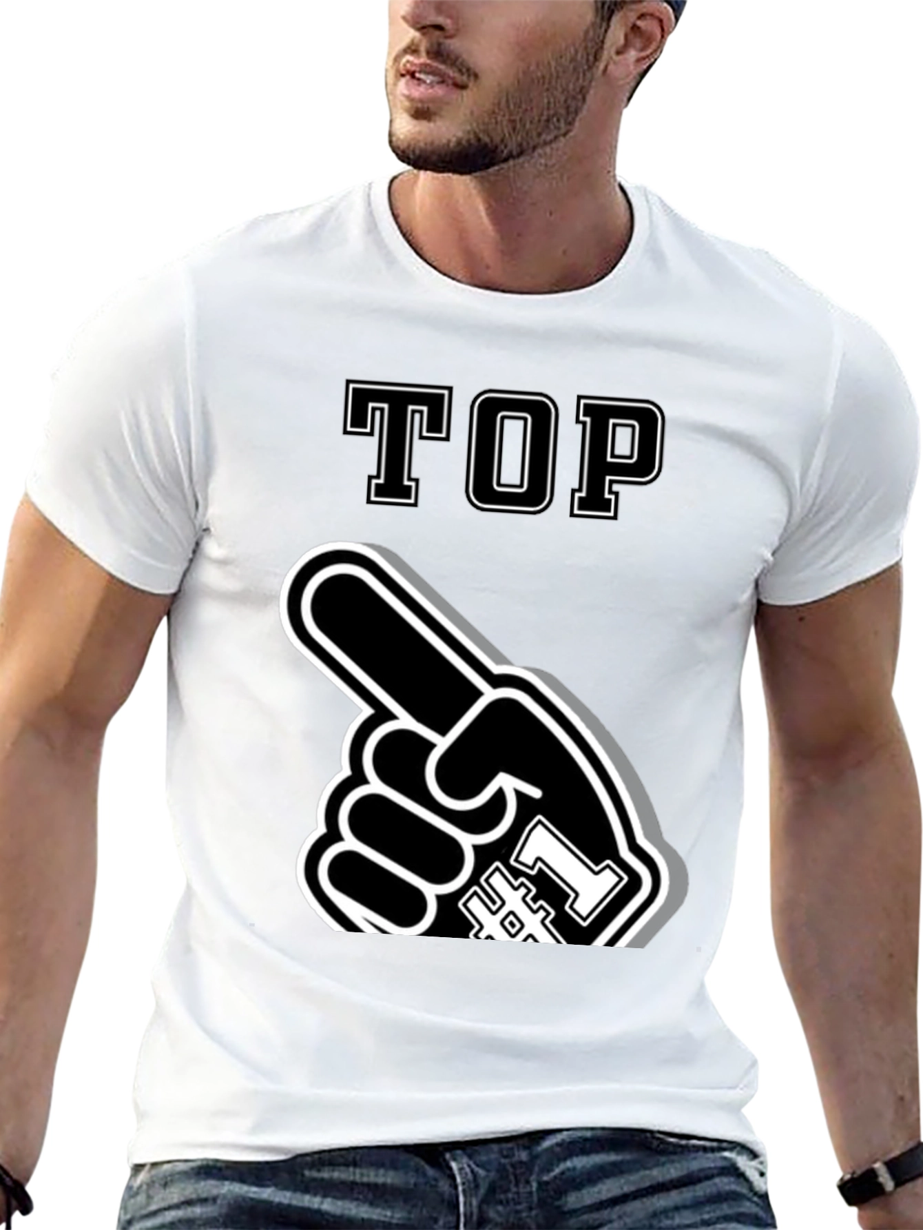 Black Top #1 Fan T-Shirt - Novelty Apparel view 13
