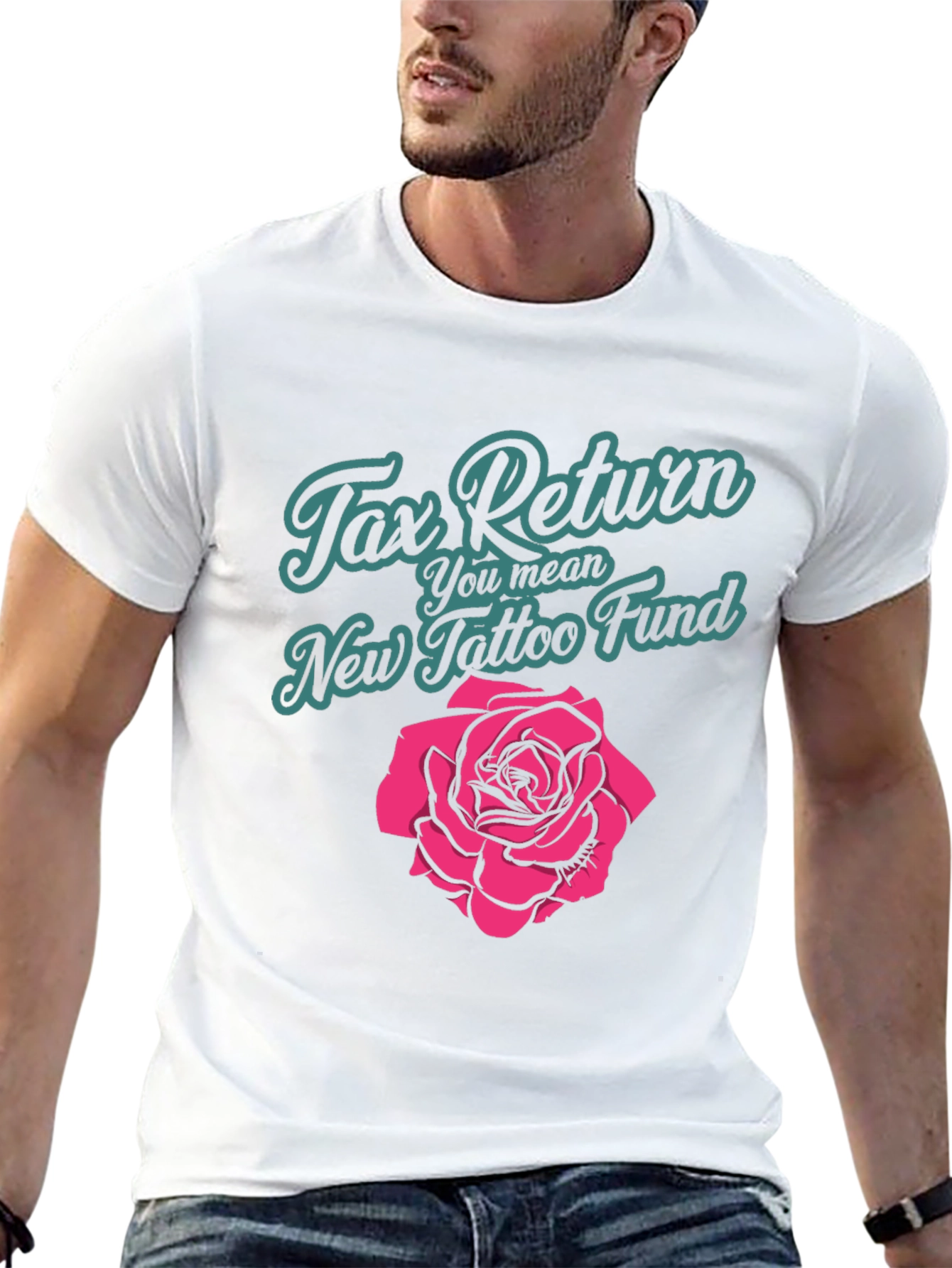 Black Tax Return Tattoo Fund T-Shirt view 13