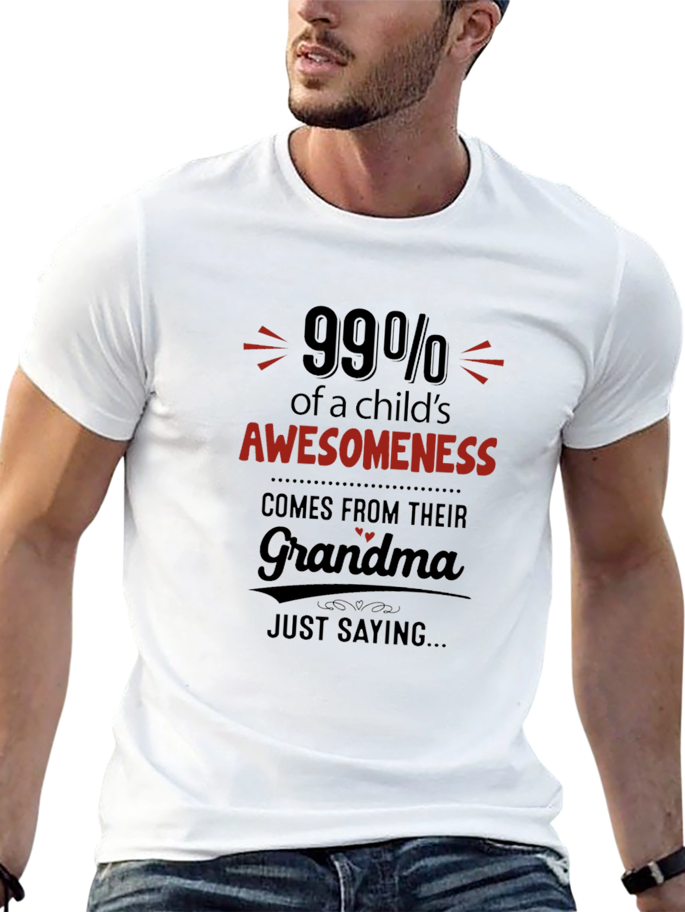 Black Grandma's Awesomeness T-Shirt view 13
