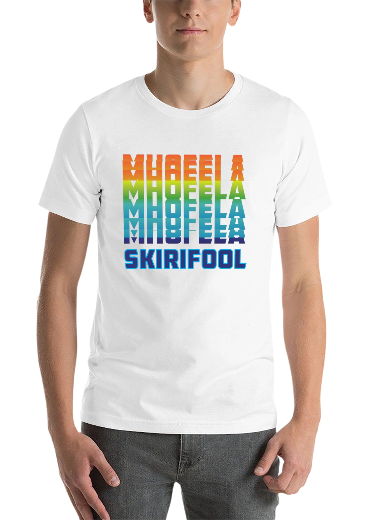 Black MH8FEELA Skirifool Pride T-Shirt view 14
