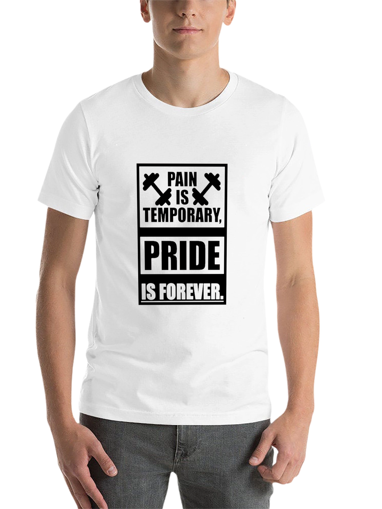 Black Pain is Temporary, Pride Forever T-Shirt view 14
