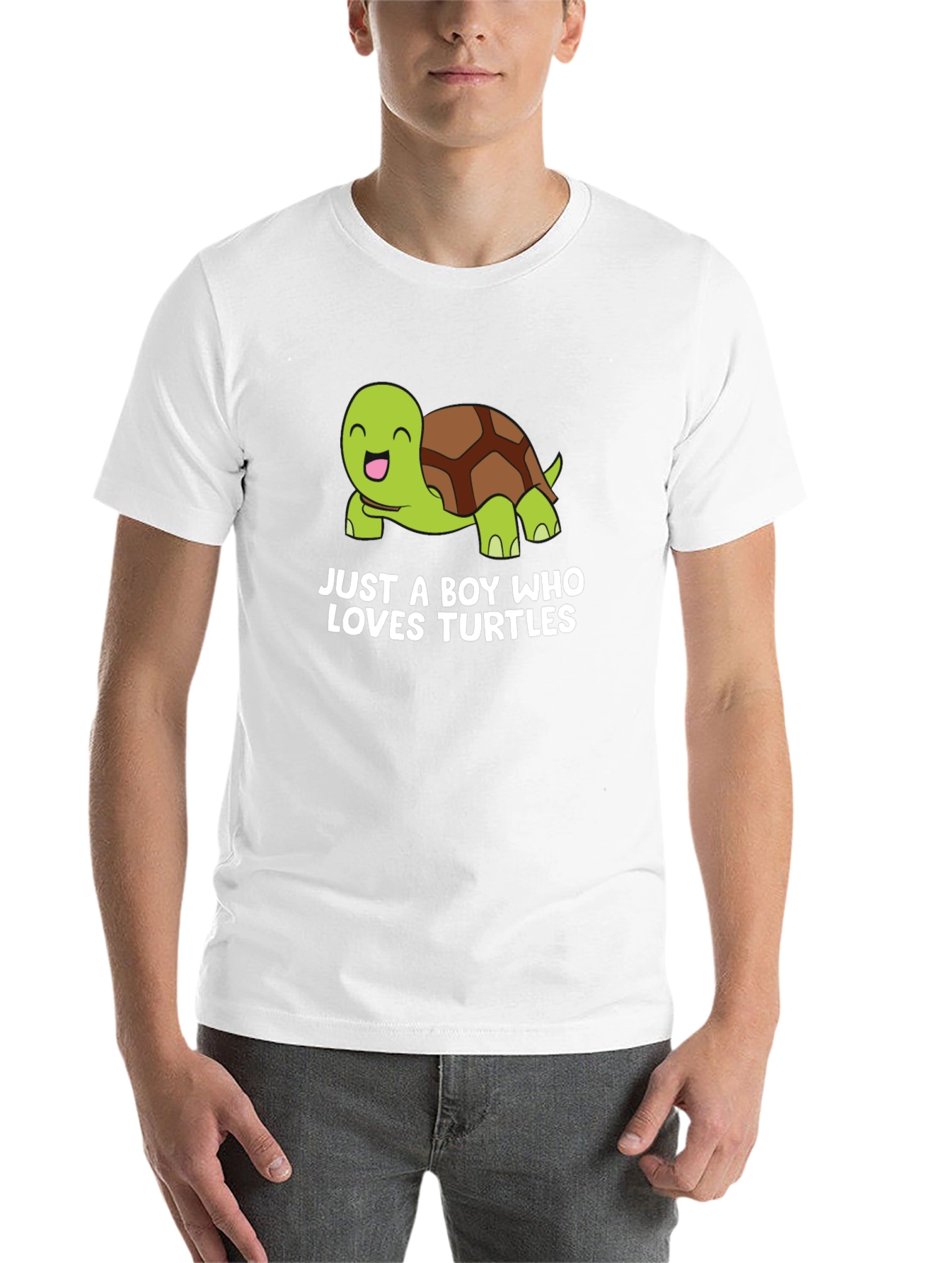 Black Boy's Turtle Lover Graphic T-Shirt view 14