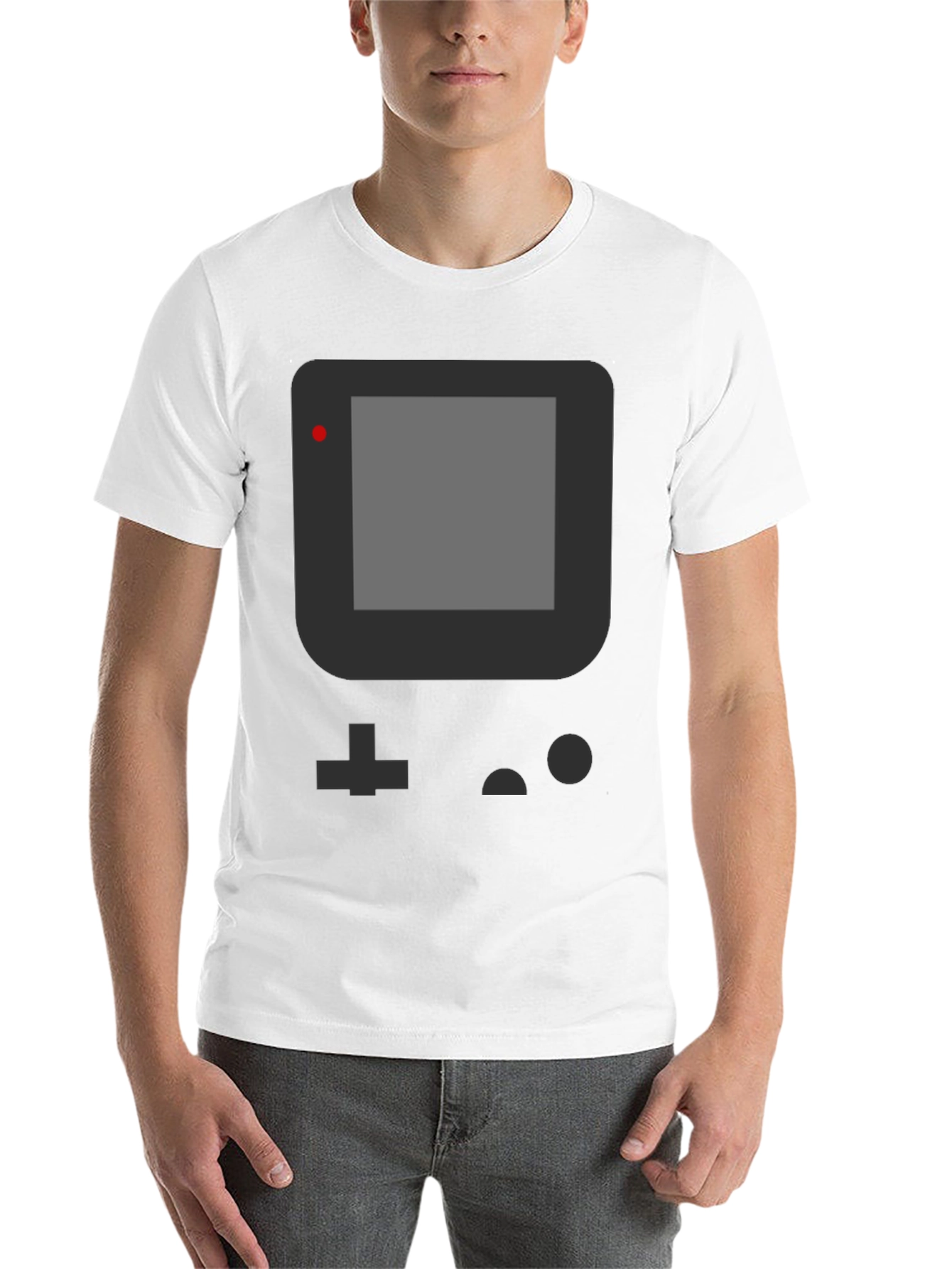 Black Retro Game Console T-Shirt - Black Gaming Tee view 14