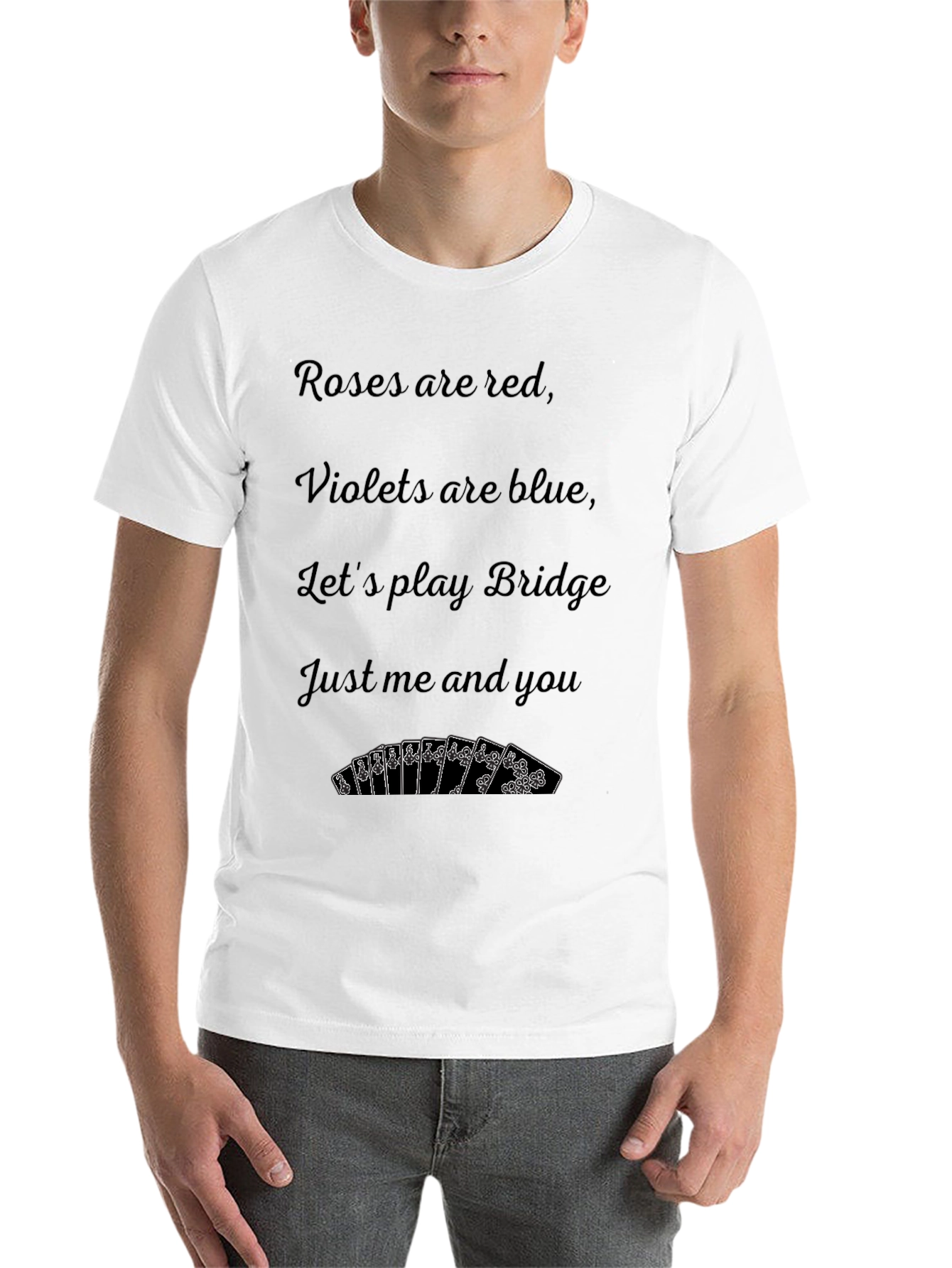 Black Roses are Red Bridge Poem Graphic T-Shirt view 14
