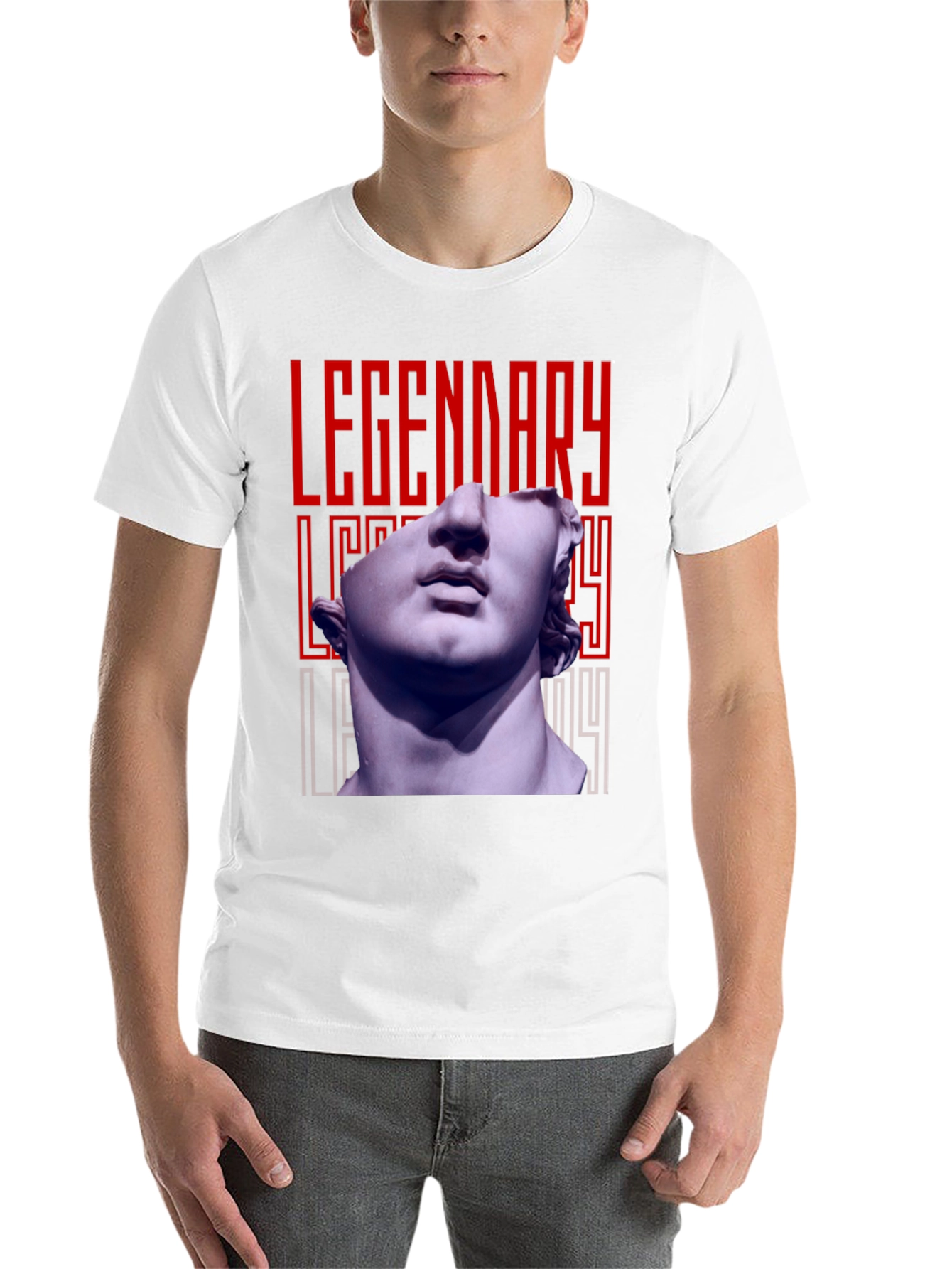 Black Legendary Bust Graphic Tee view 14