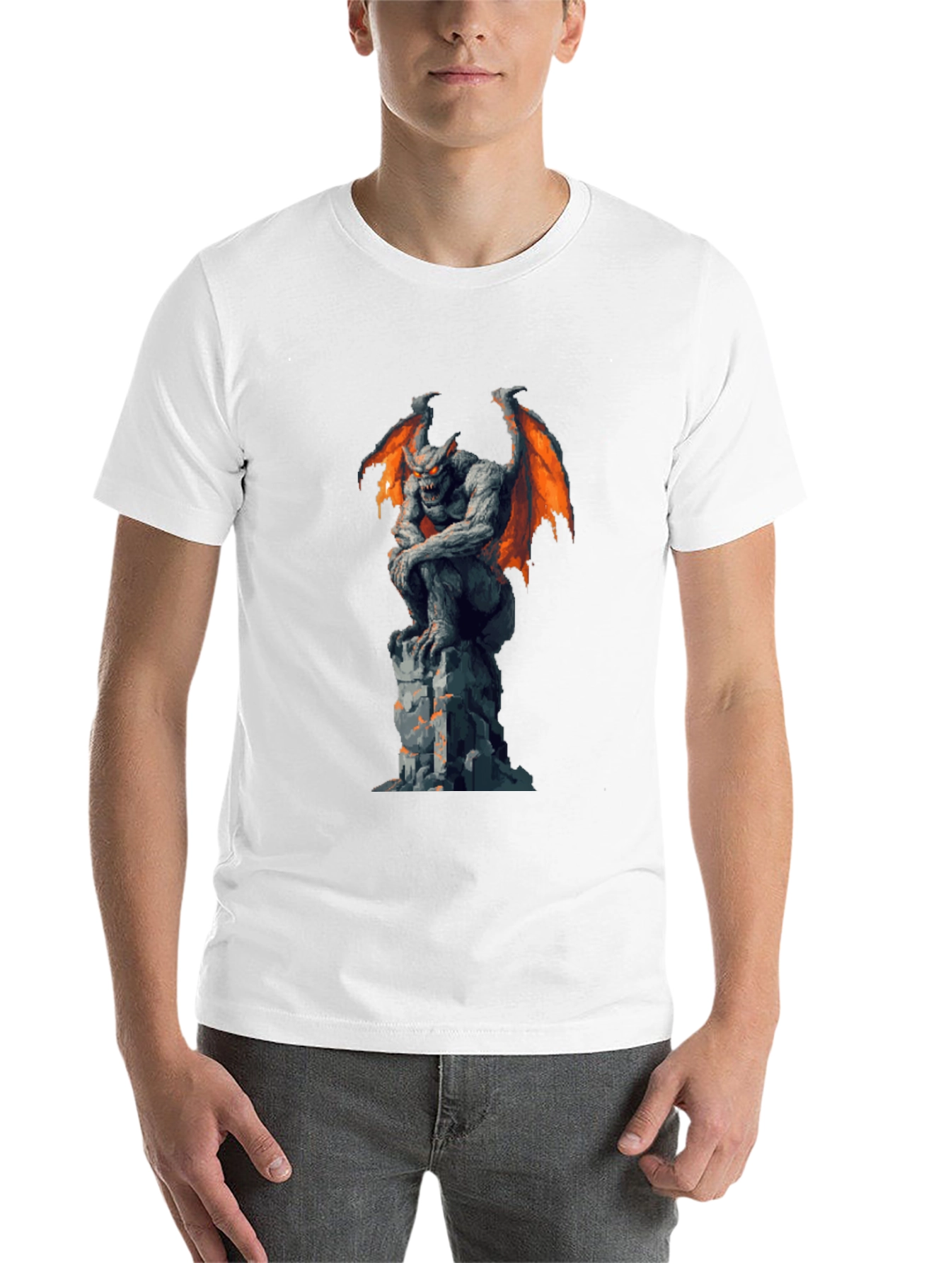 Gargoyle Graphic Tee - Urban Style - 14