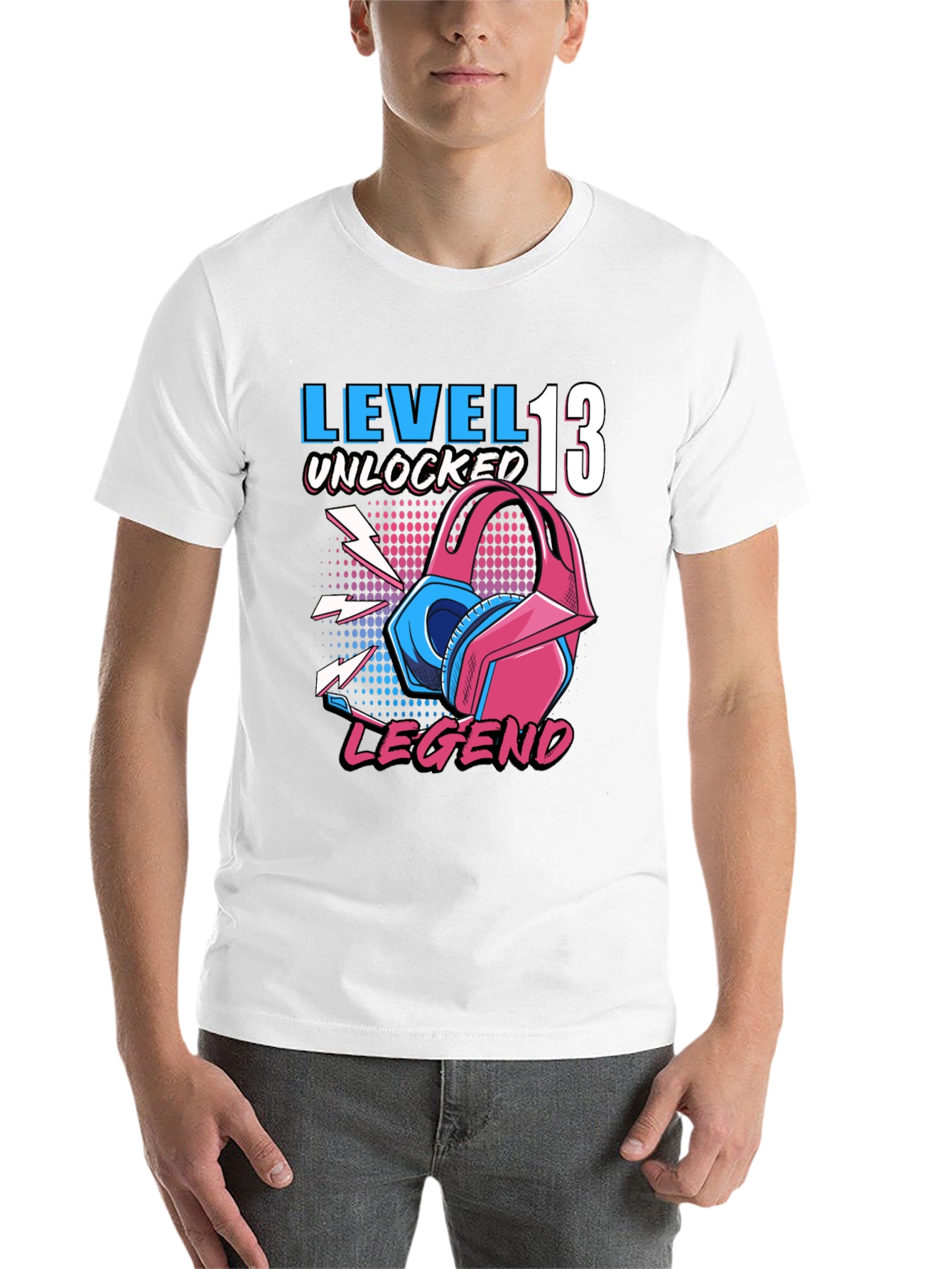 Black Level 13 Unlocked Legend Gamer T-Shirt view 14