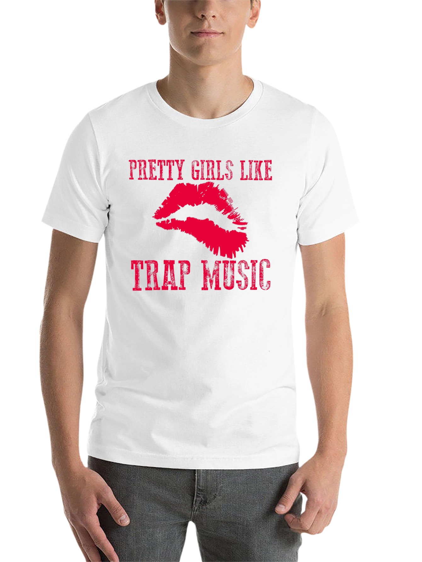 Black Pretty Girls Like Trap Music Graphic Tee view 14