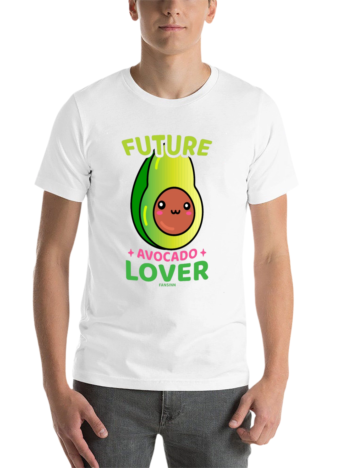 Black Future Avocado Lover T-Shirt view 14