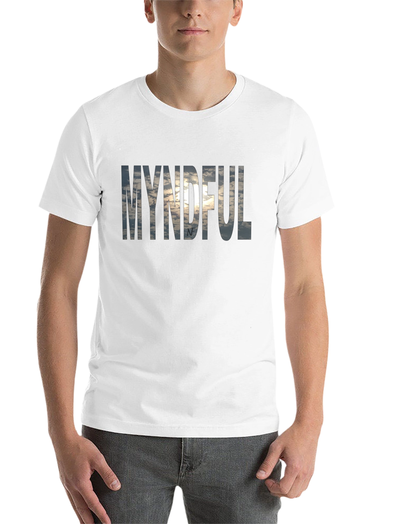 Black Myndful Graphic T-Shirt - Stylish Everyday Wear view 14