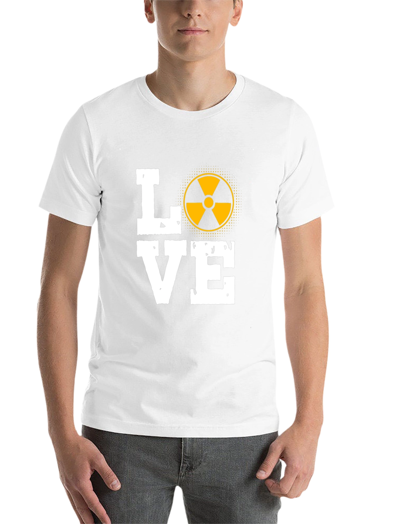 Black LOVE Rad Tech T-Shirt - Radiological Science Tee view 14
