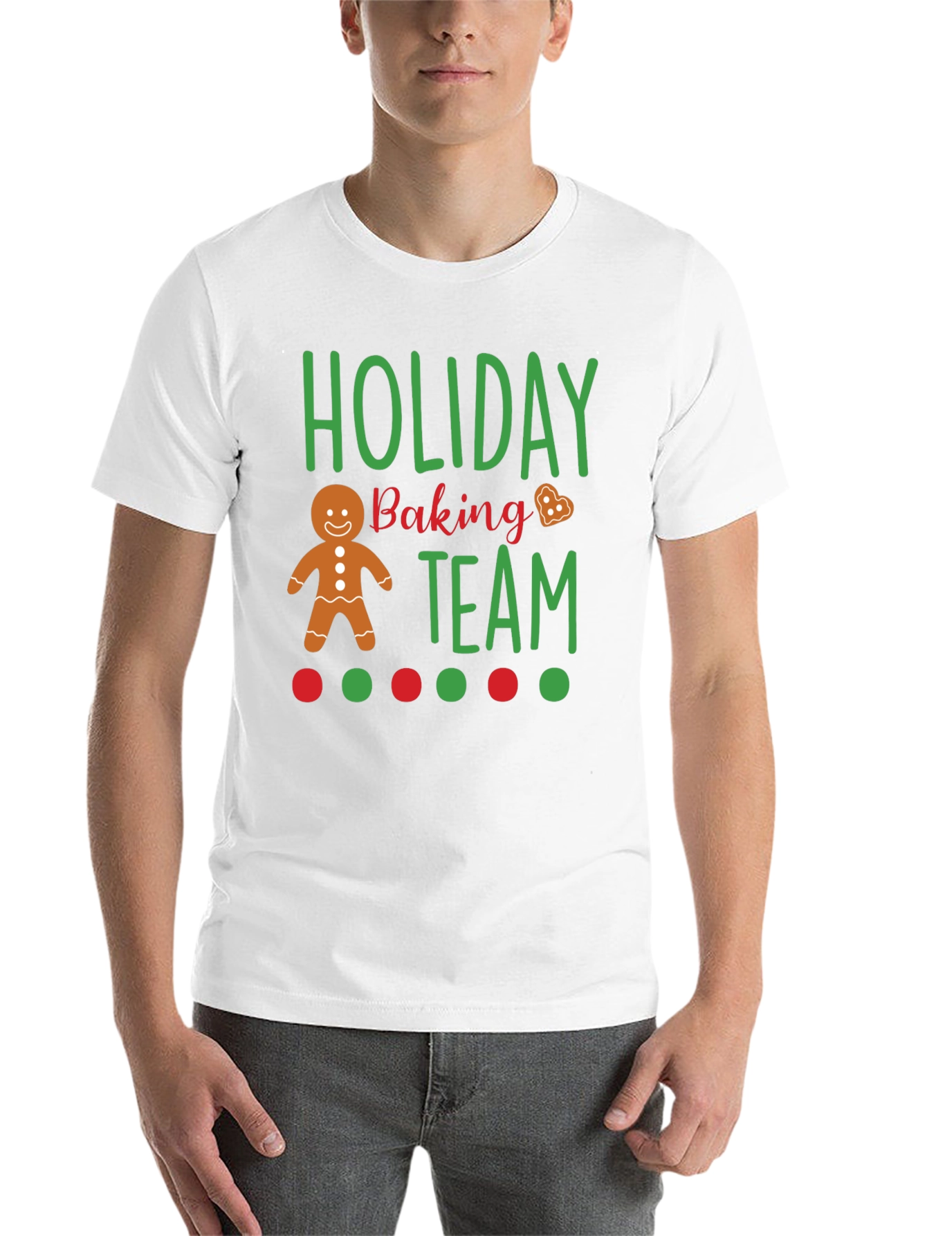 Black Holiday Baking Team T-Shirt view 14