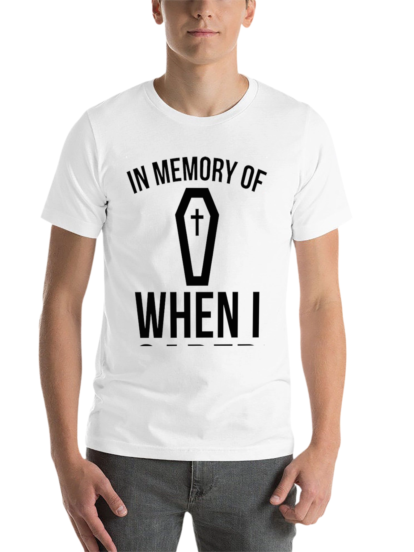 Black In Memory Of T-Shirt view 14