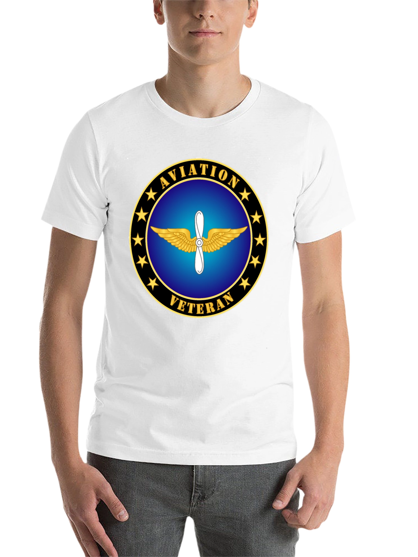 Aviation Veteran Graphic T-Shirt - 14