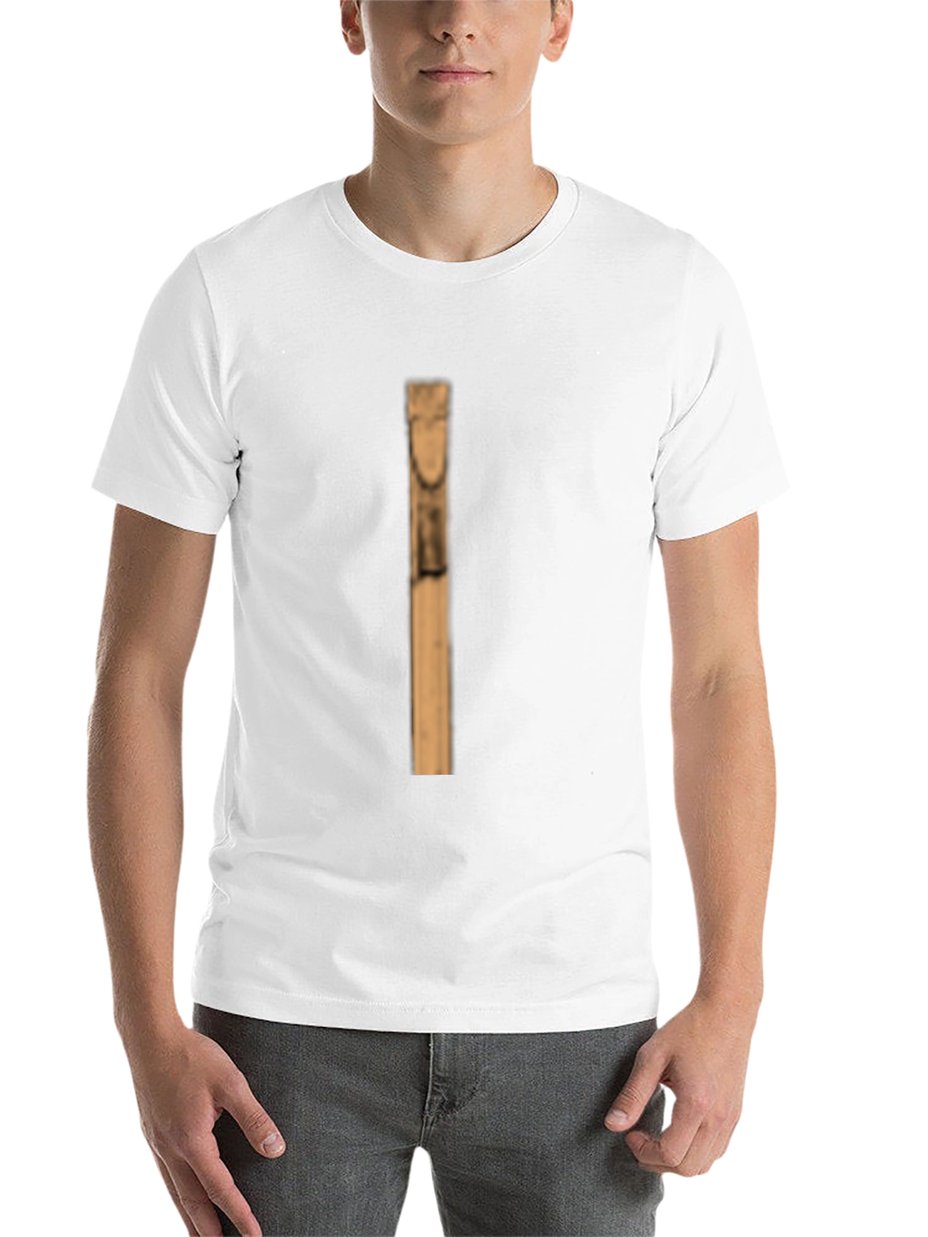 Black Unique Graphic Tee - Organ Pipe Design view 14