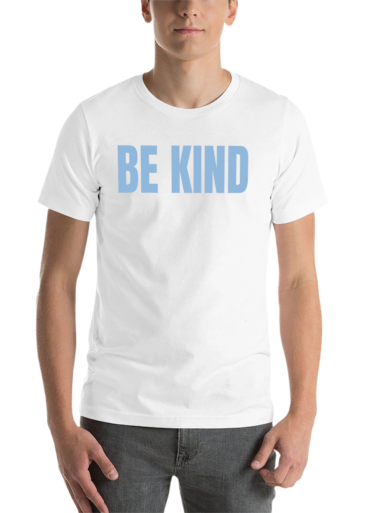 Black Be Kind Graphic Tee - Black Casual T-Shirt view 14