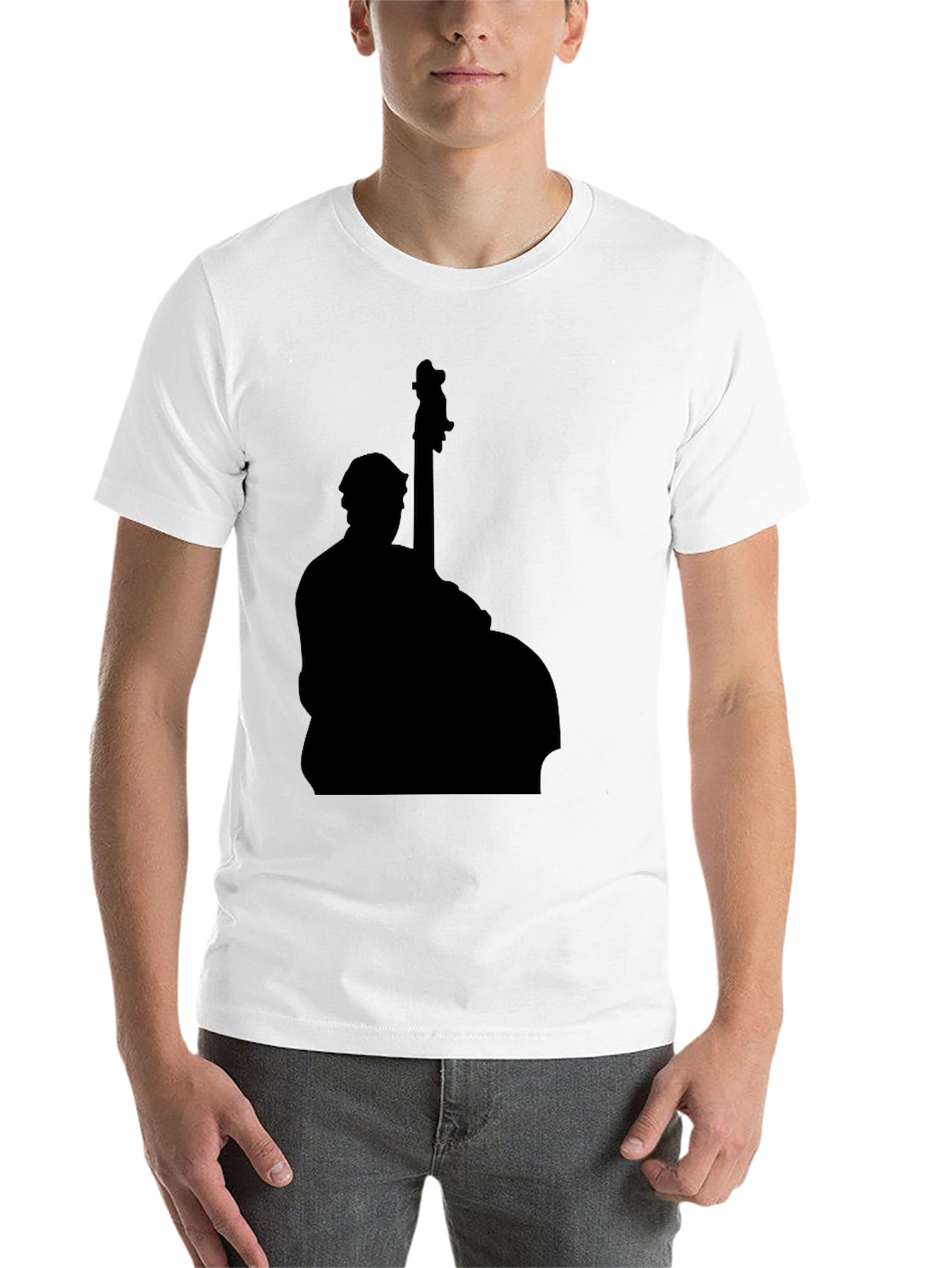 Black Black Bass Player Graphic Tee - Unisex view 14