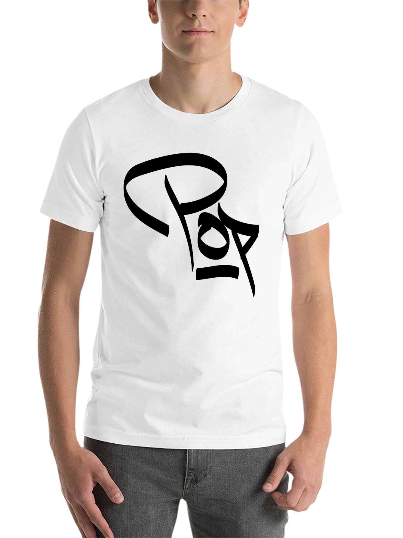 Black Black Graphic Tee - Unique Design view 14