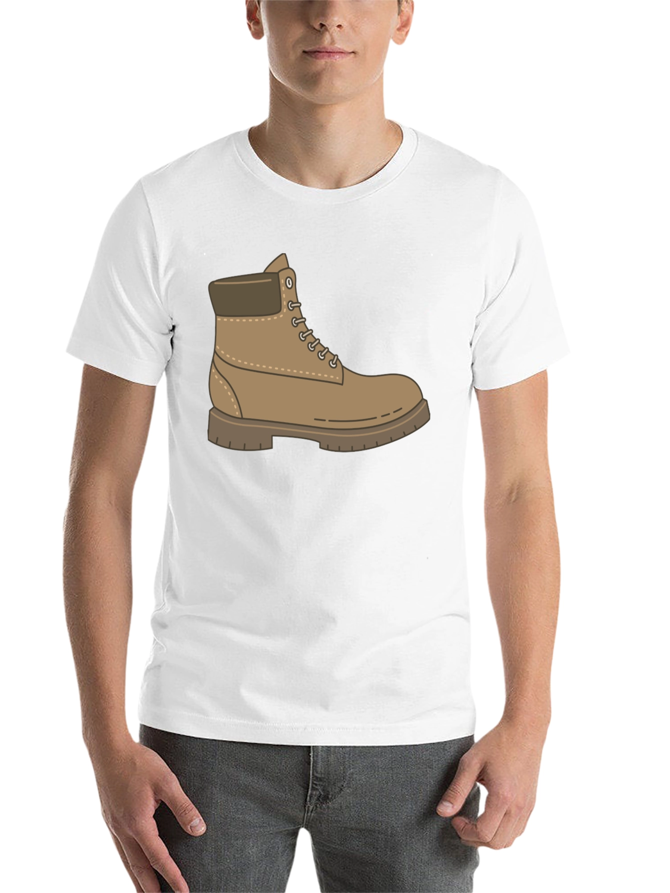 Black Boot Graphic Tee - Stylish Casual Wear view 14