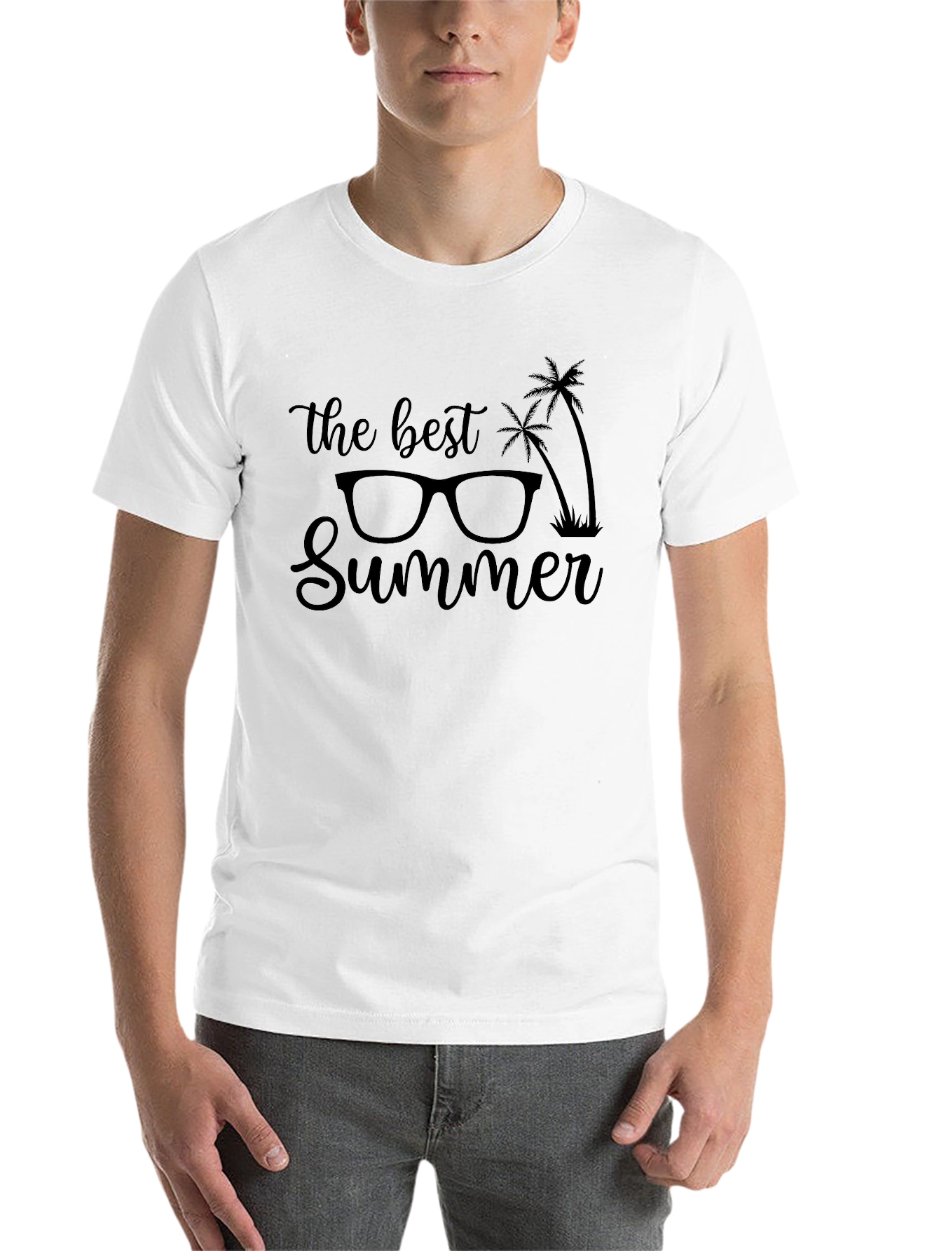 Black The Best Summer Black Graphic Tee view 14