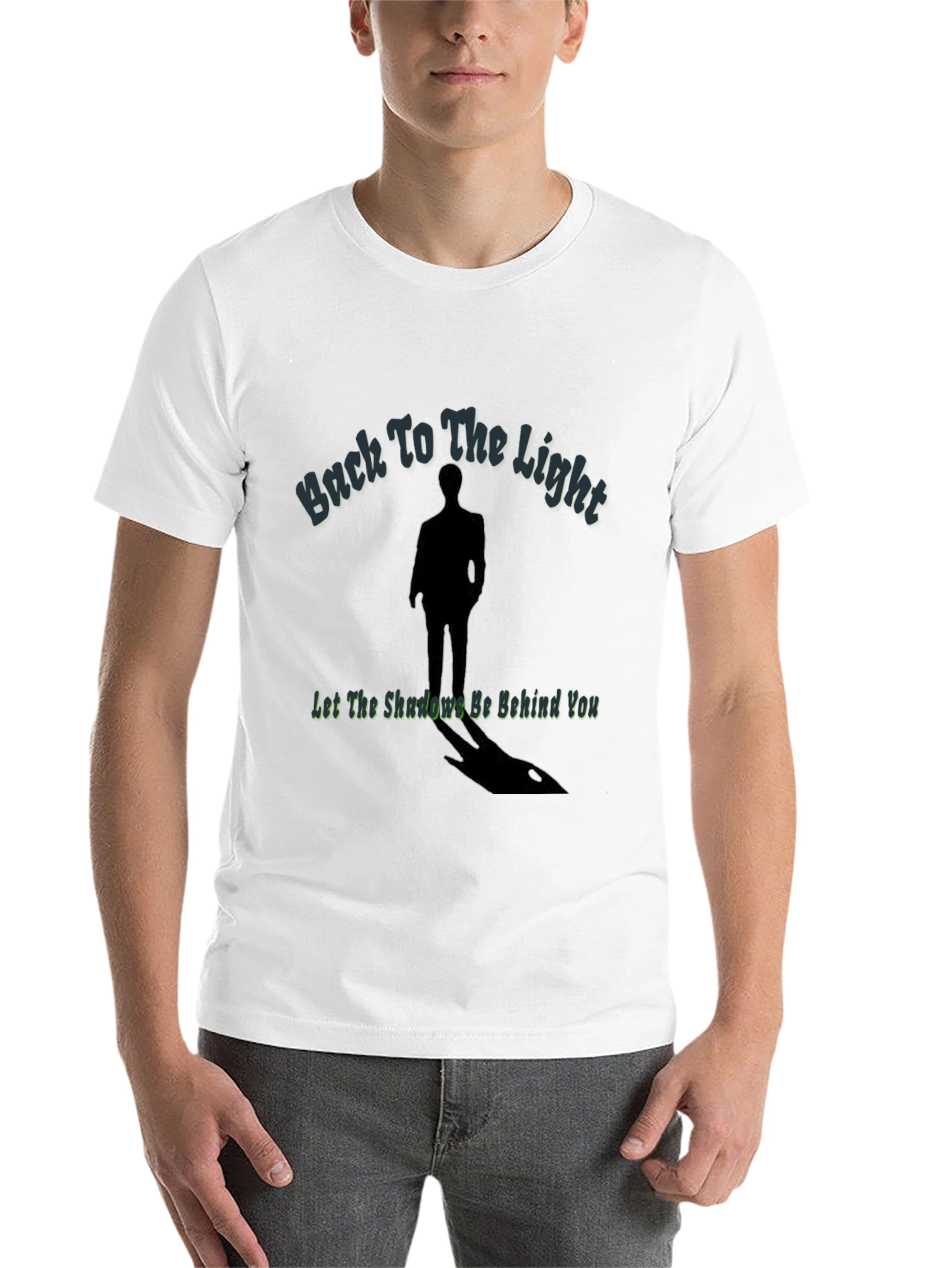 Black Back To The Light Graphic T-Shirt view 14