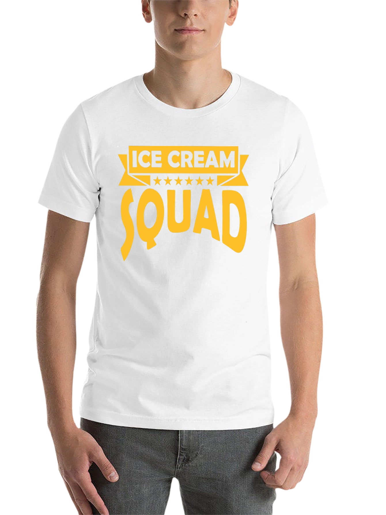 Black Ice Cream Squad Graphic Tee - Unisex view 14
