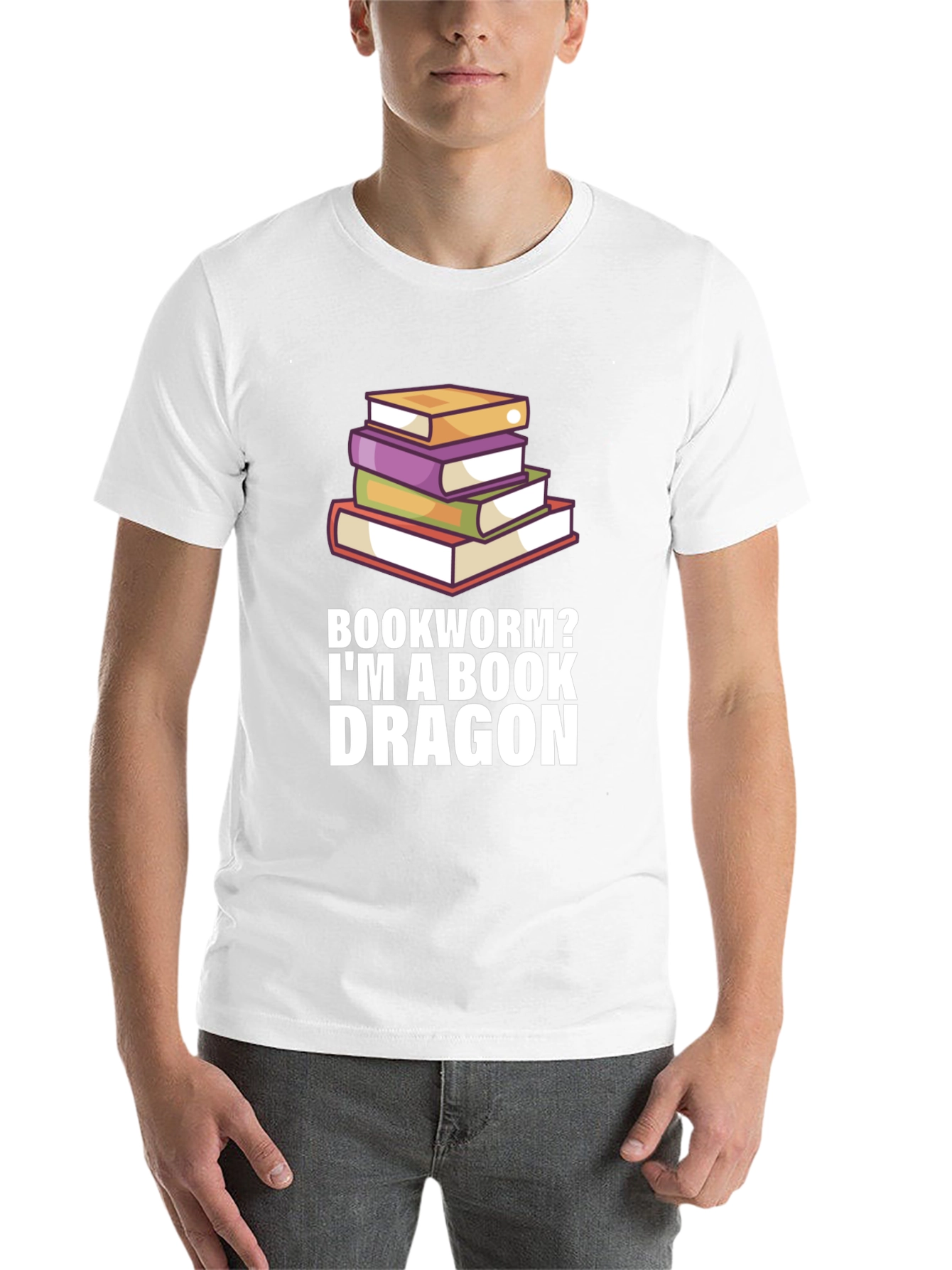 Black Book Dragon Graphic Tee - Black Cotton T-Shirt view 14