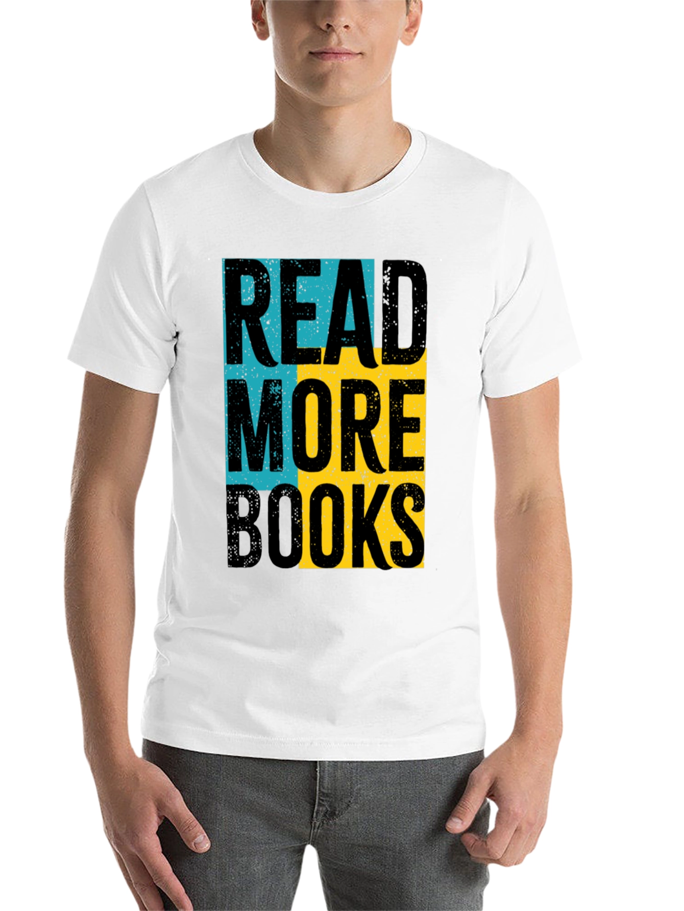Black Read More Books Graphic Tee - Unisex view 14