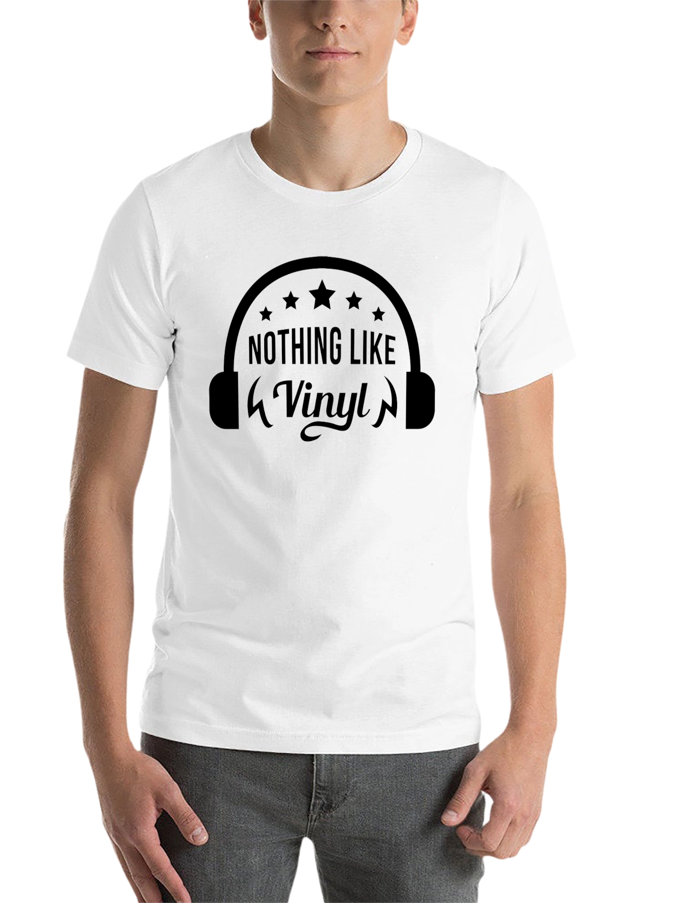 Black Nothing Like Vinyl T-Shirt Music Lover Tee view 14