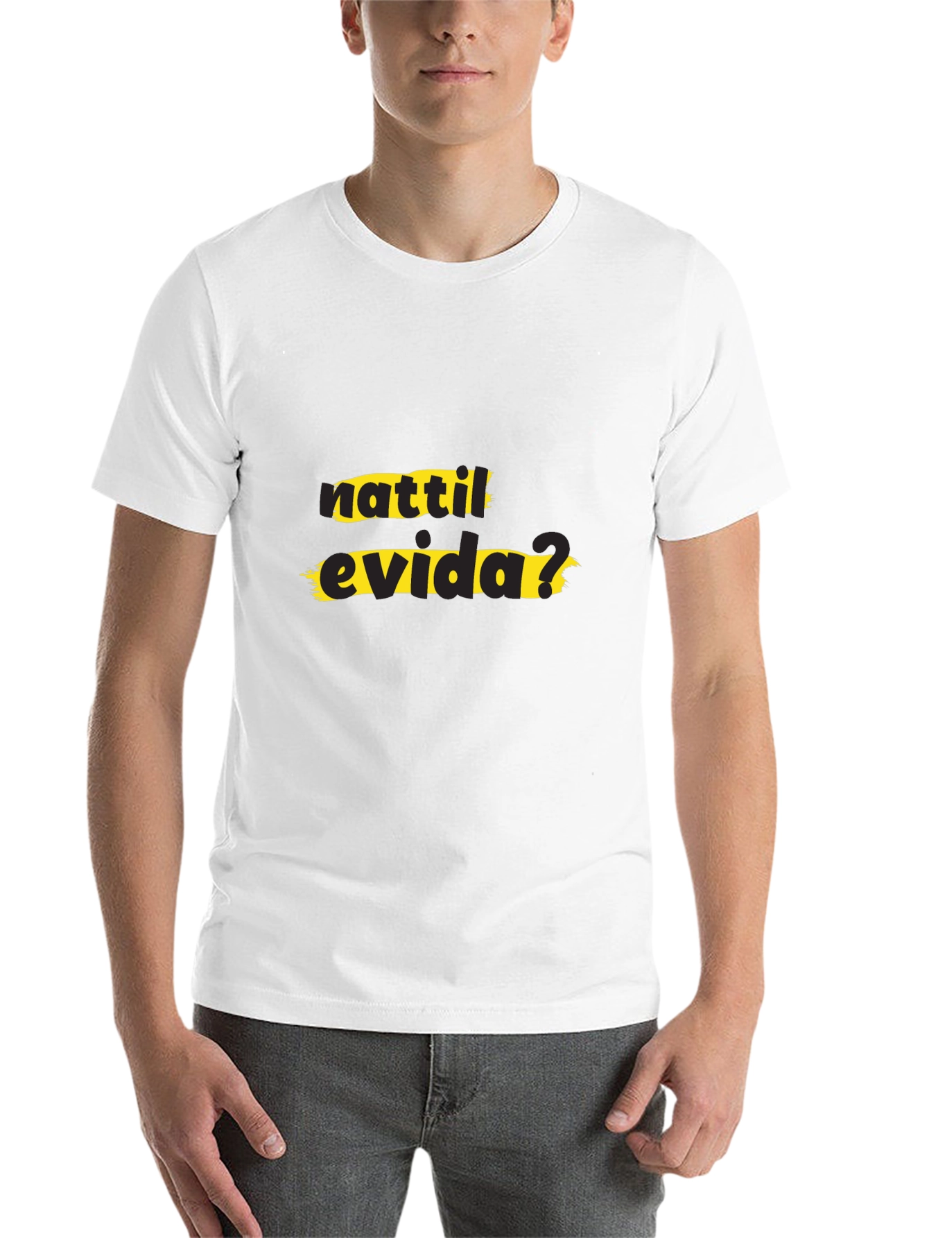 Black Nattile Evida? Black T-Shirt view 14