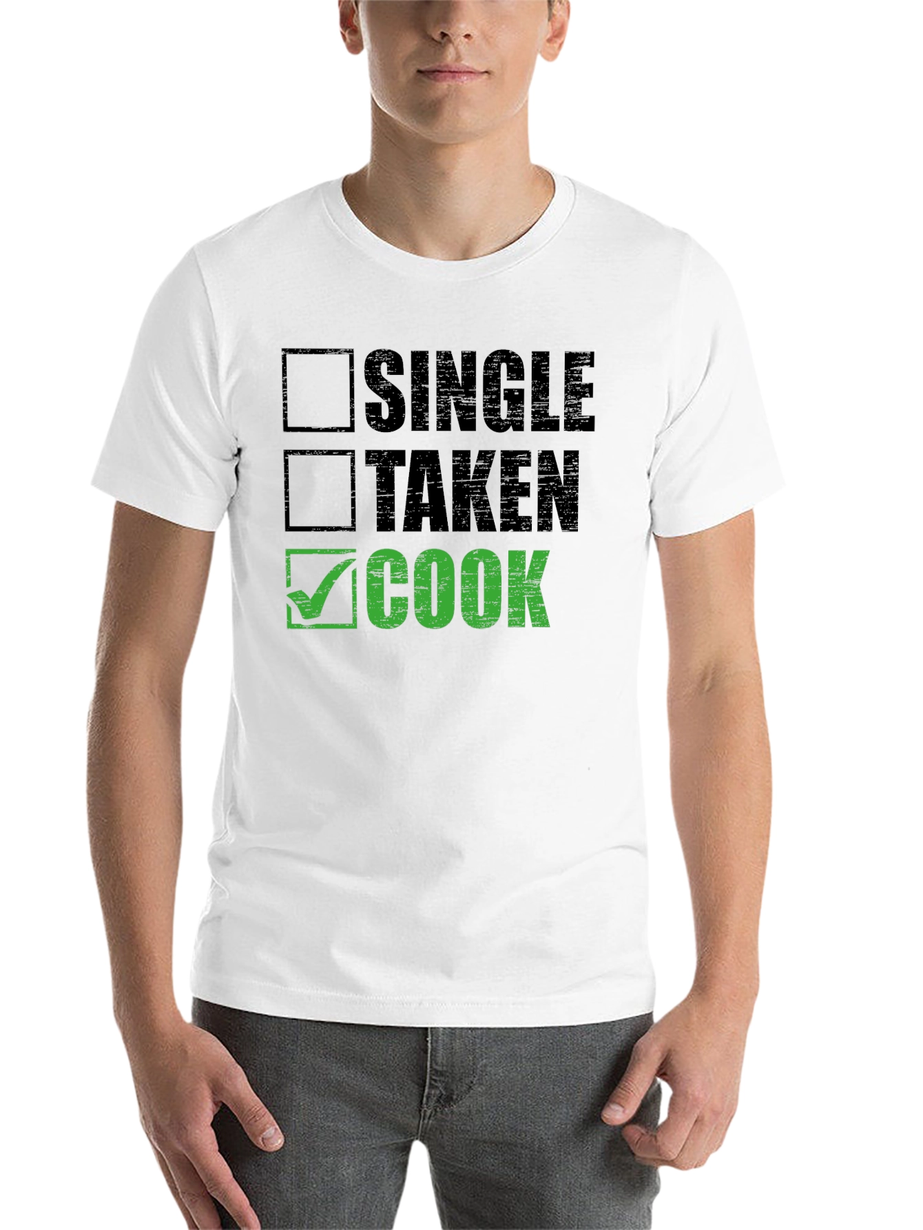 Black Single Taken Cook Graphic T-Shirt view 14