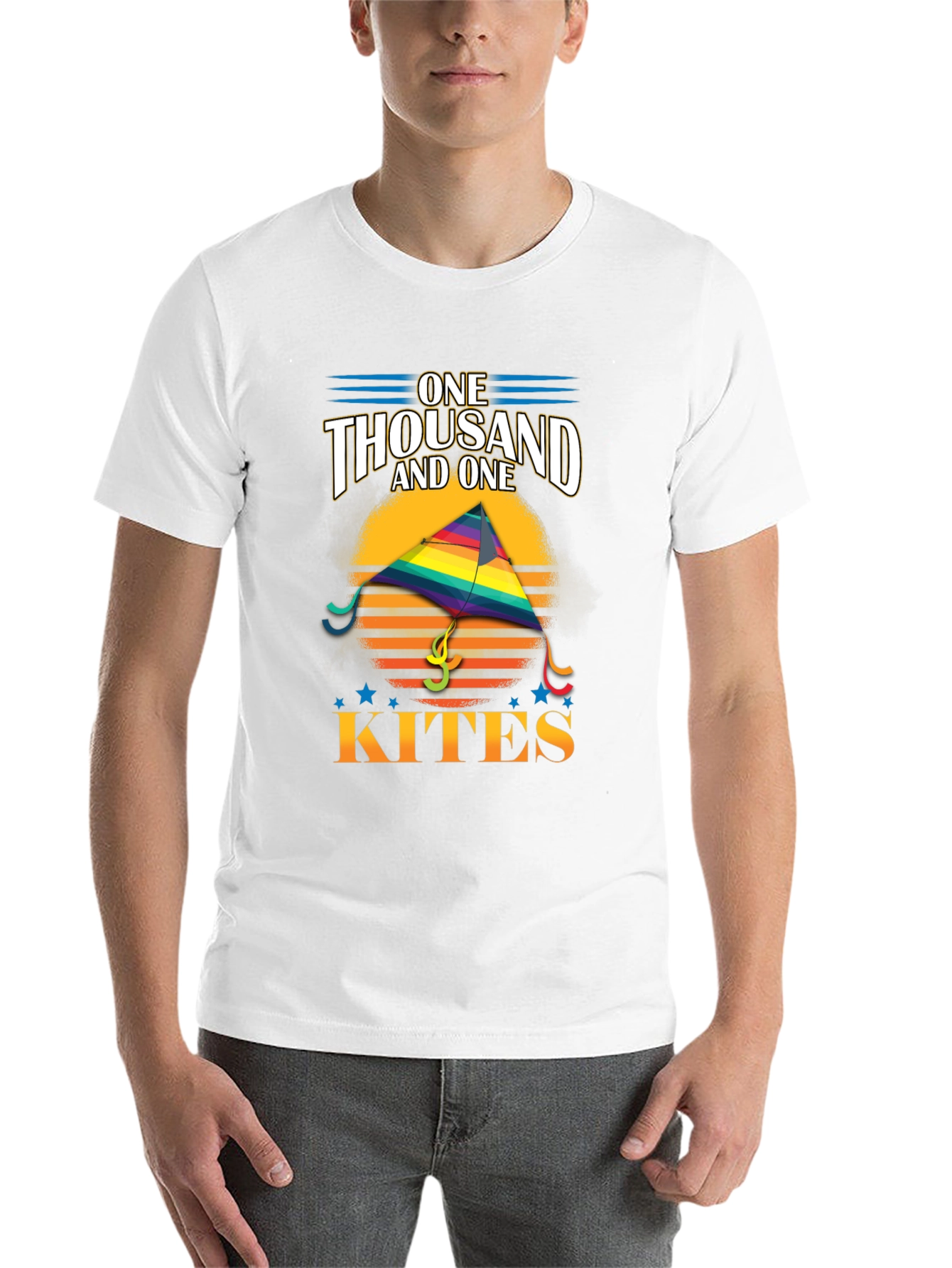 Black One Thousand and One Kites Graphic Tee view 14