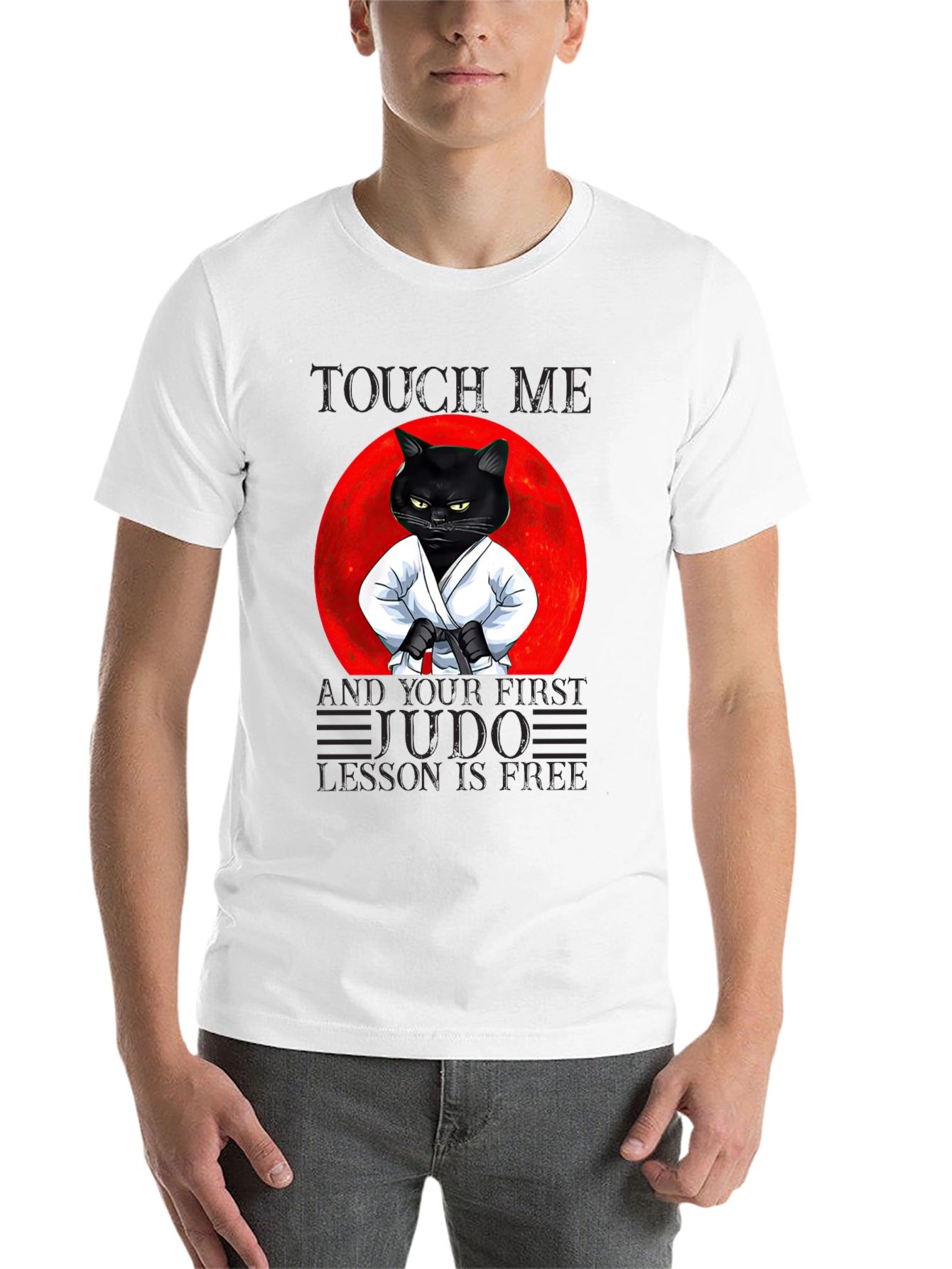 Funny Judo Cat T-Shirt - 14