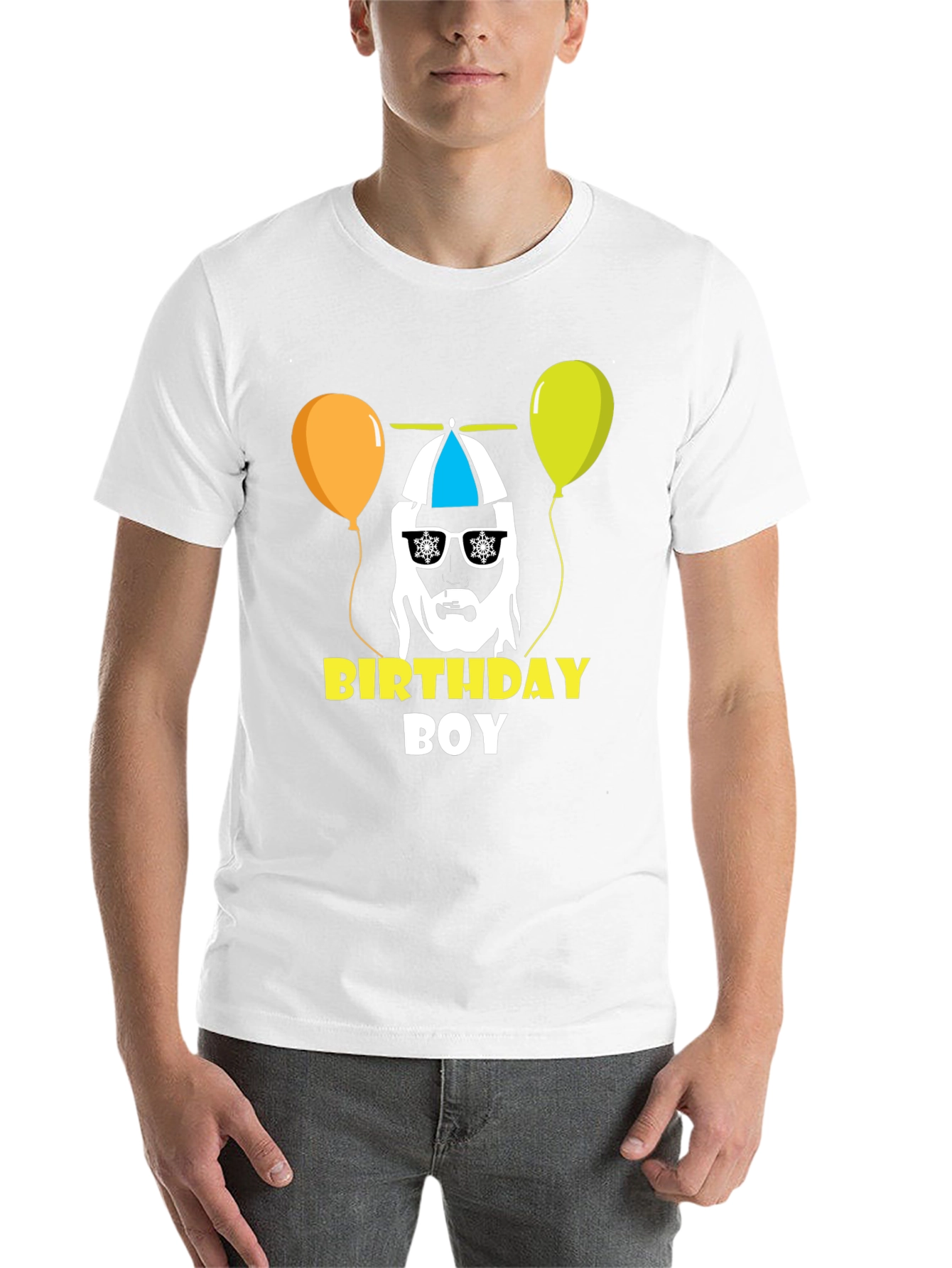 Black Birthday Boy Graphic Tee - Fun Party Shirt view 14