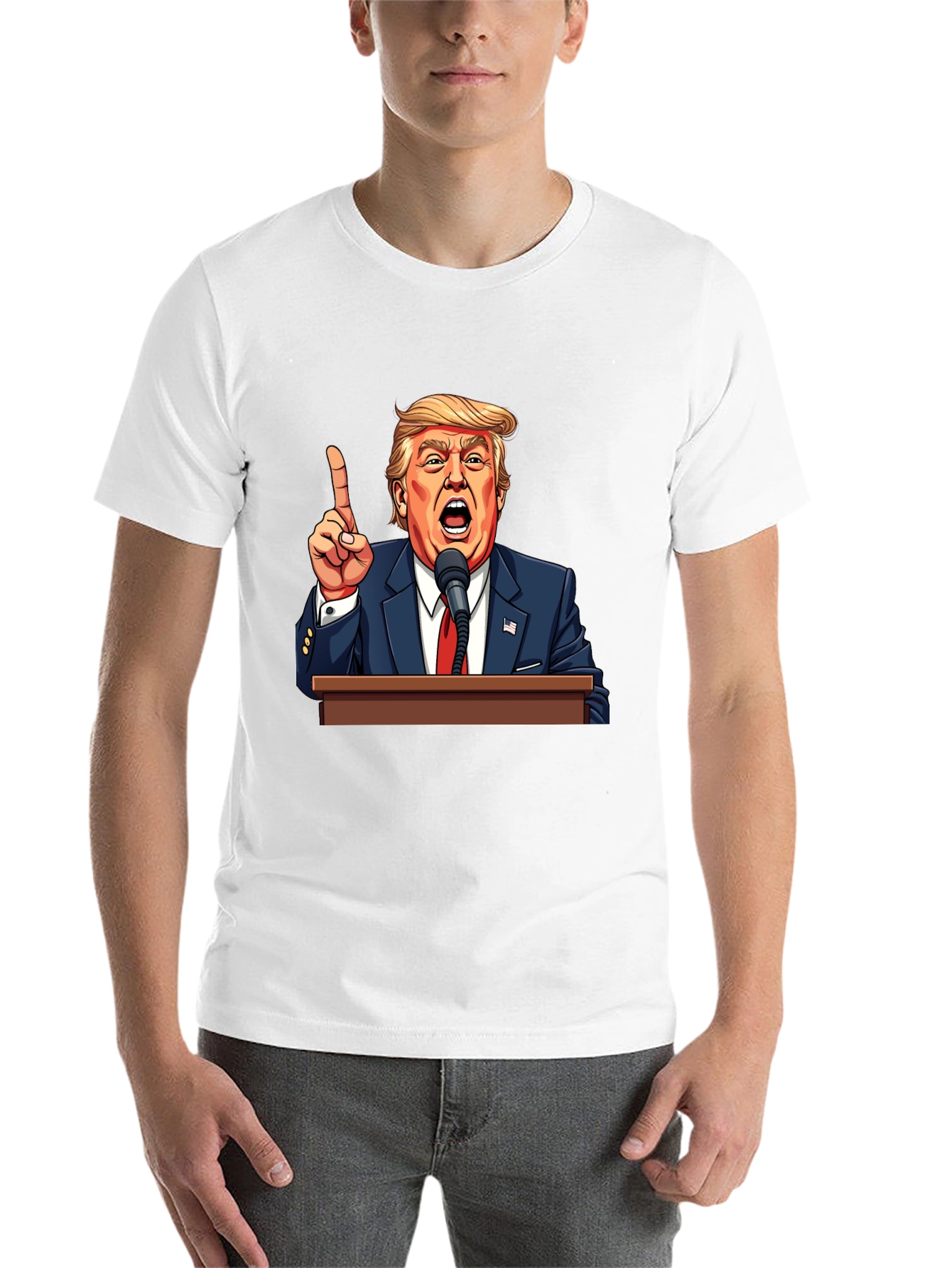 Trump Graphic Tee - Political Humor Apparel - 14