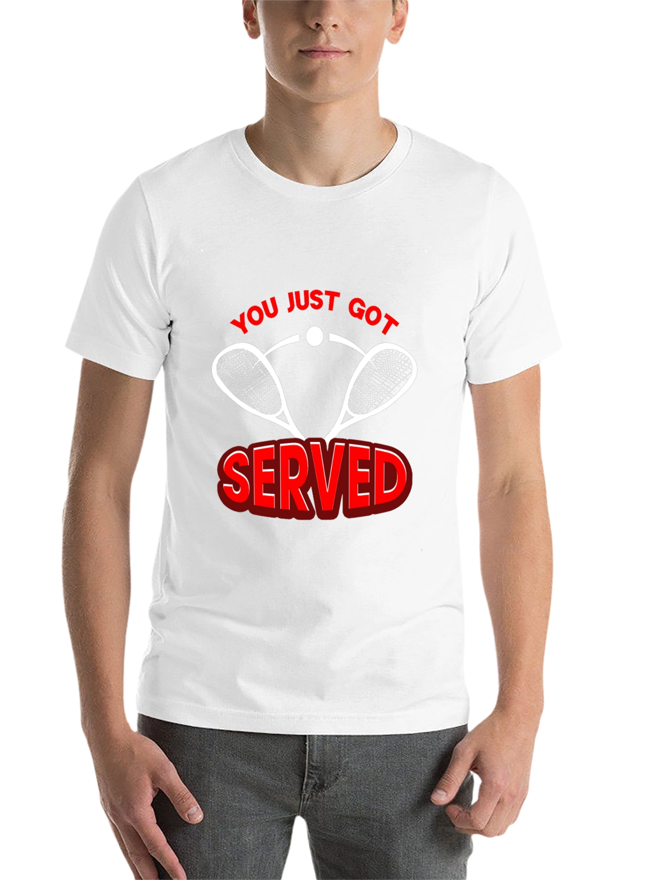 You Just Got Served! Graphic Tee - 14