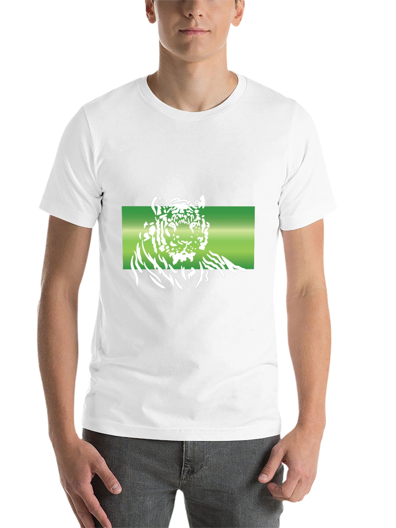 Black Tiger Graphic T-Shirt - Black view 14