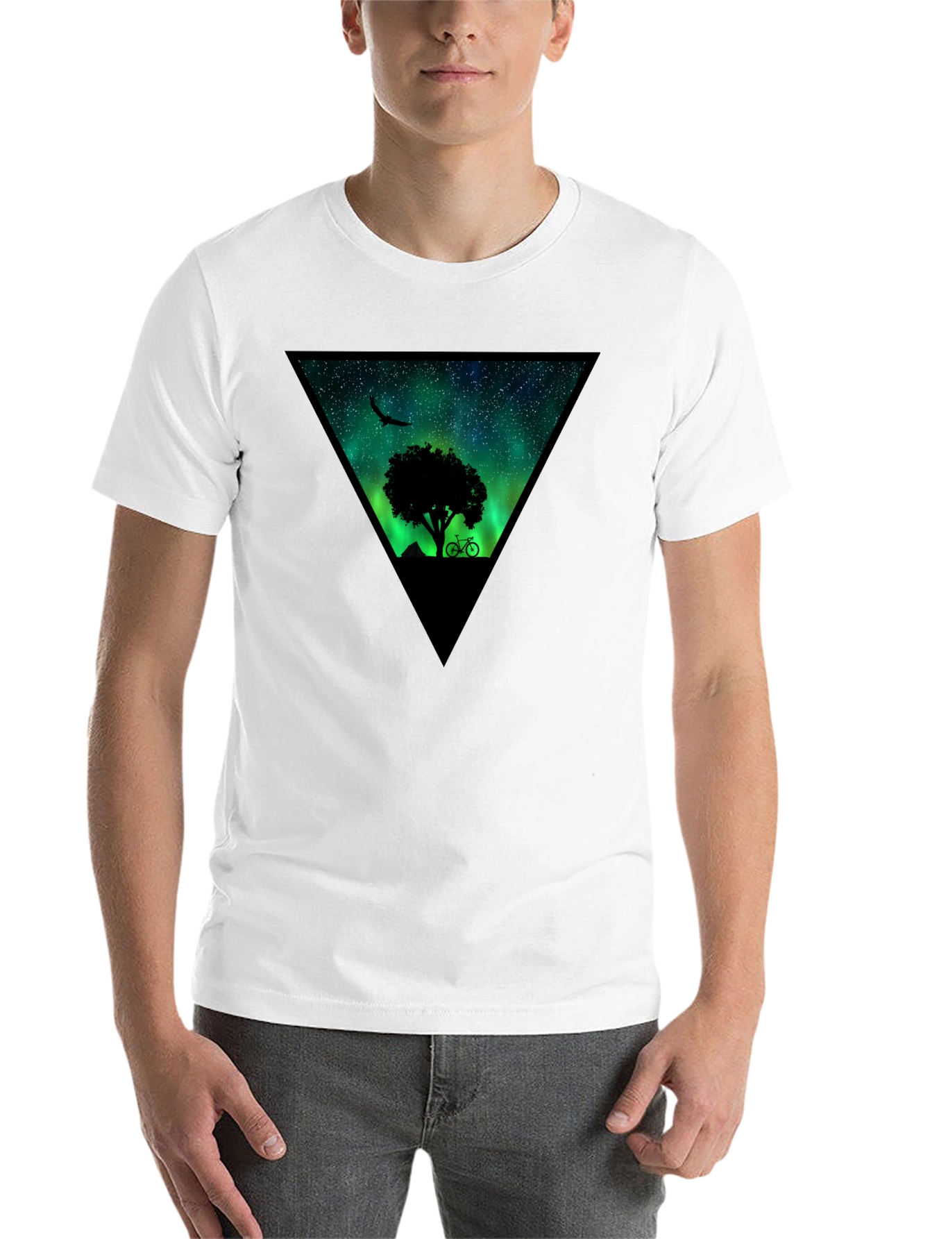Nature Silhouette Graphic Tee - 14