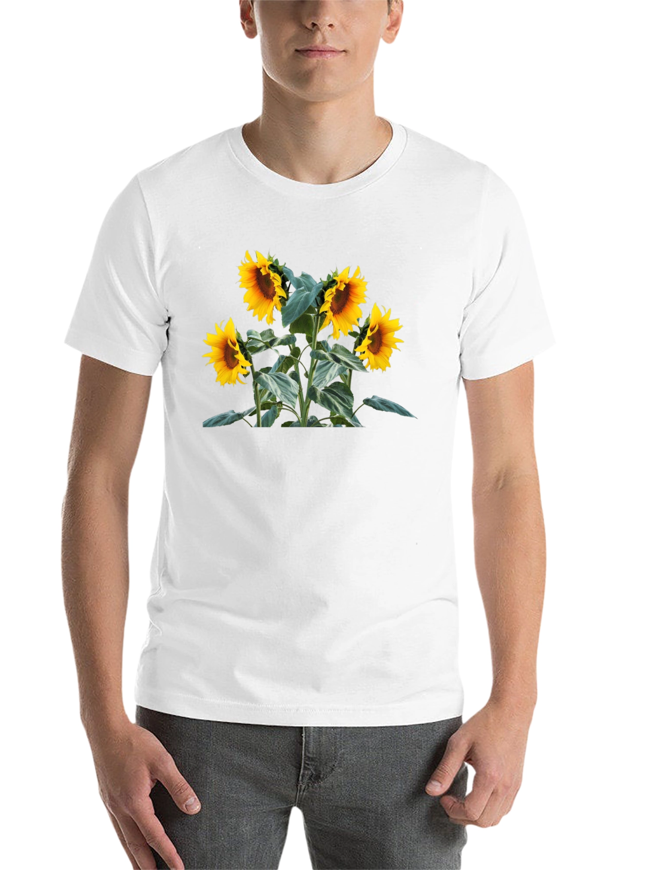 Black Sunflower Graphic T-Shirt view 14