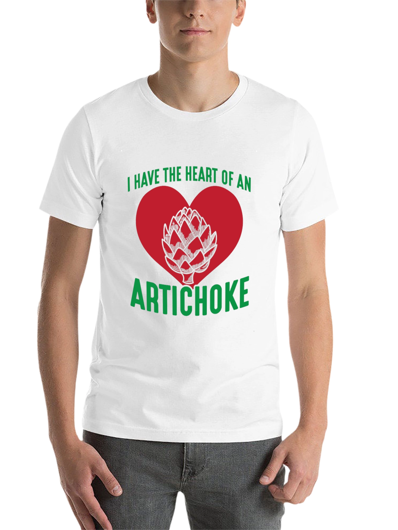 Black Heart of an Artichoke Graphic Tee view 14