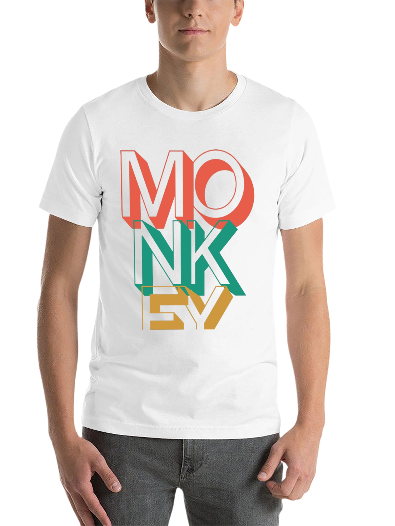 Black Monkey Graphic Tee - Cool Casual Style view 14