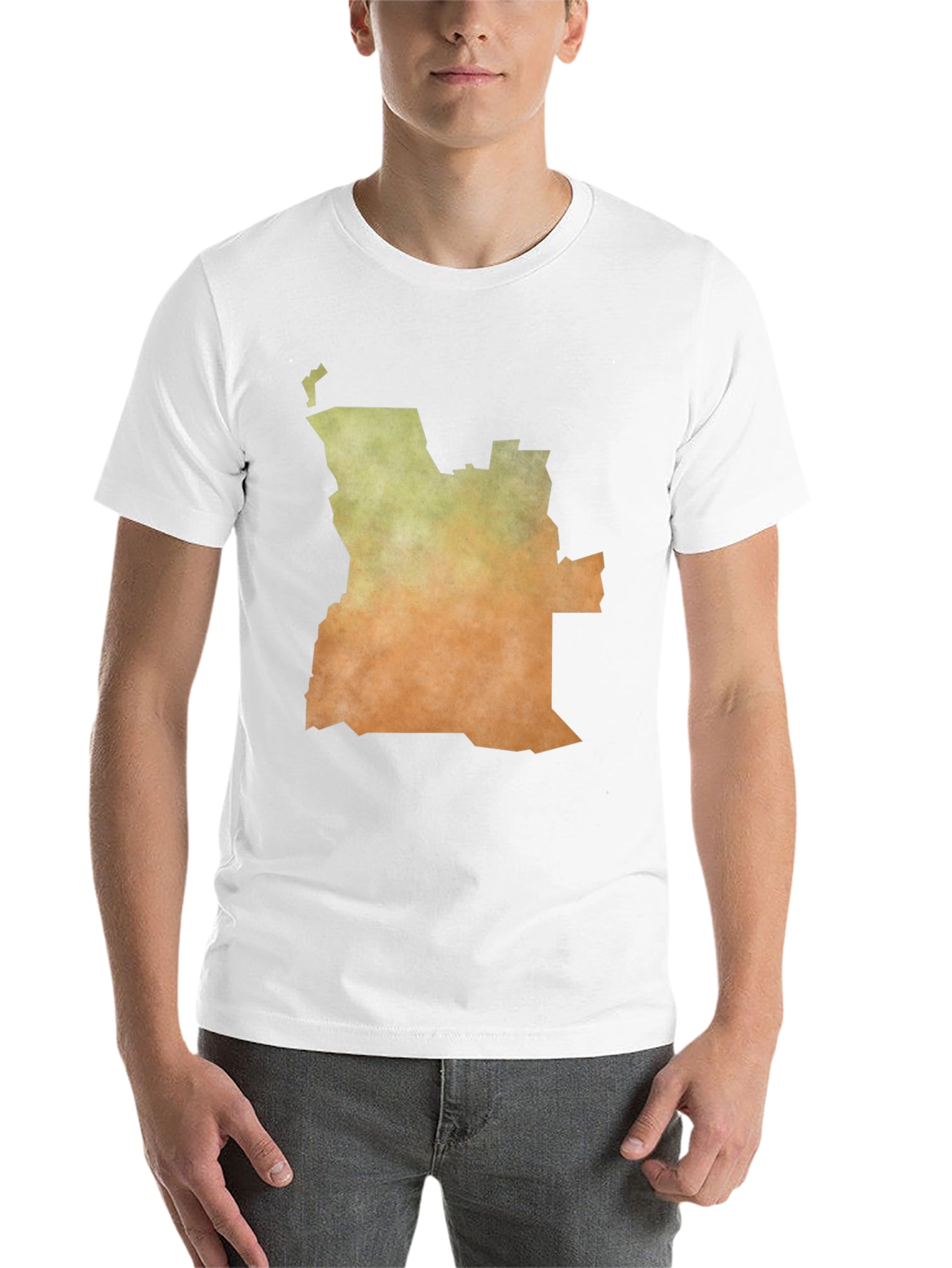 Angola Map Graphic Tee - Stylish Africa Pride Shirt - 14