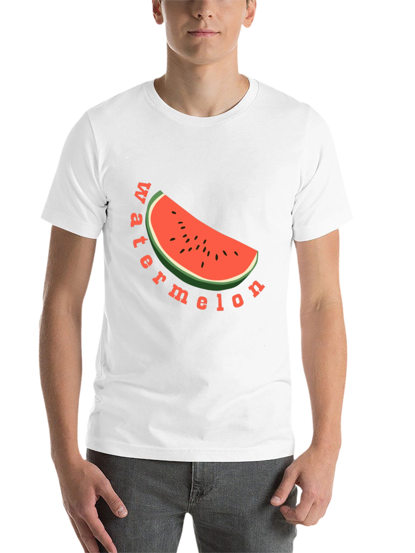 Black Watermelon Graphic Tee - Black view 14
