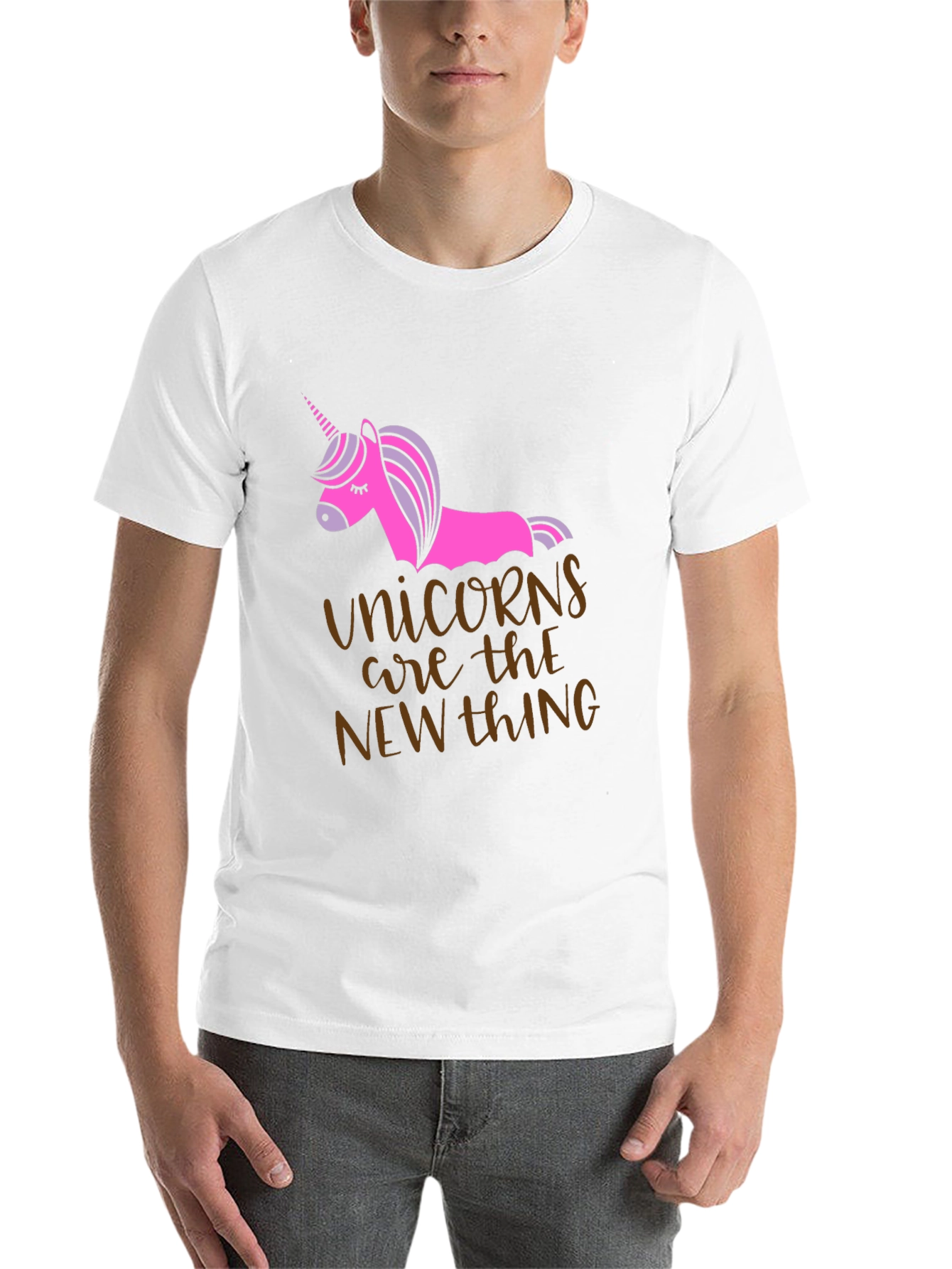 Black Unicorns are the New Thing Graphic Tee view 14