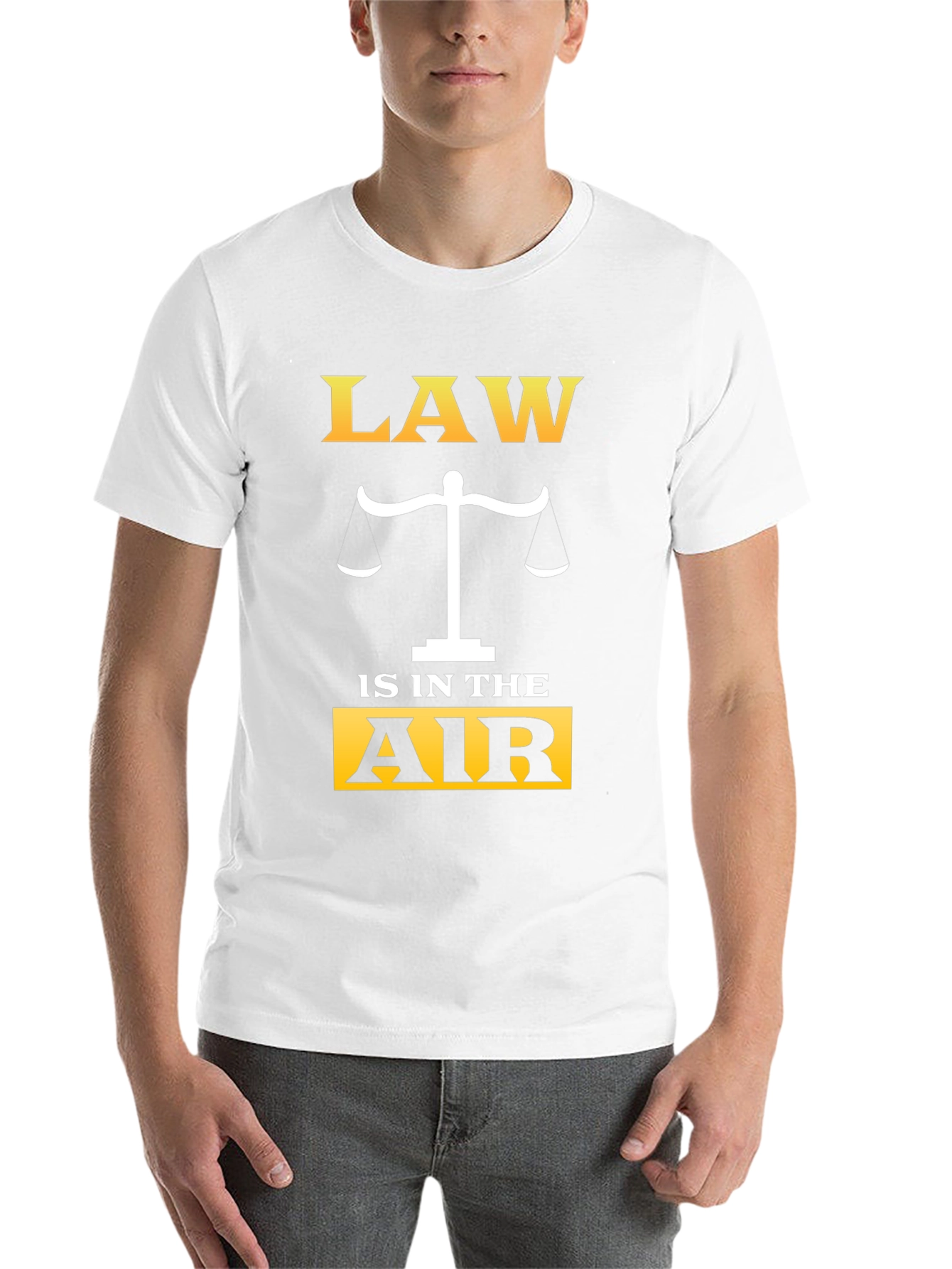 Law is in the Air Graphic T-Shirt - 14