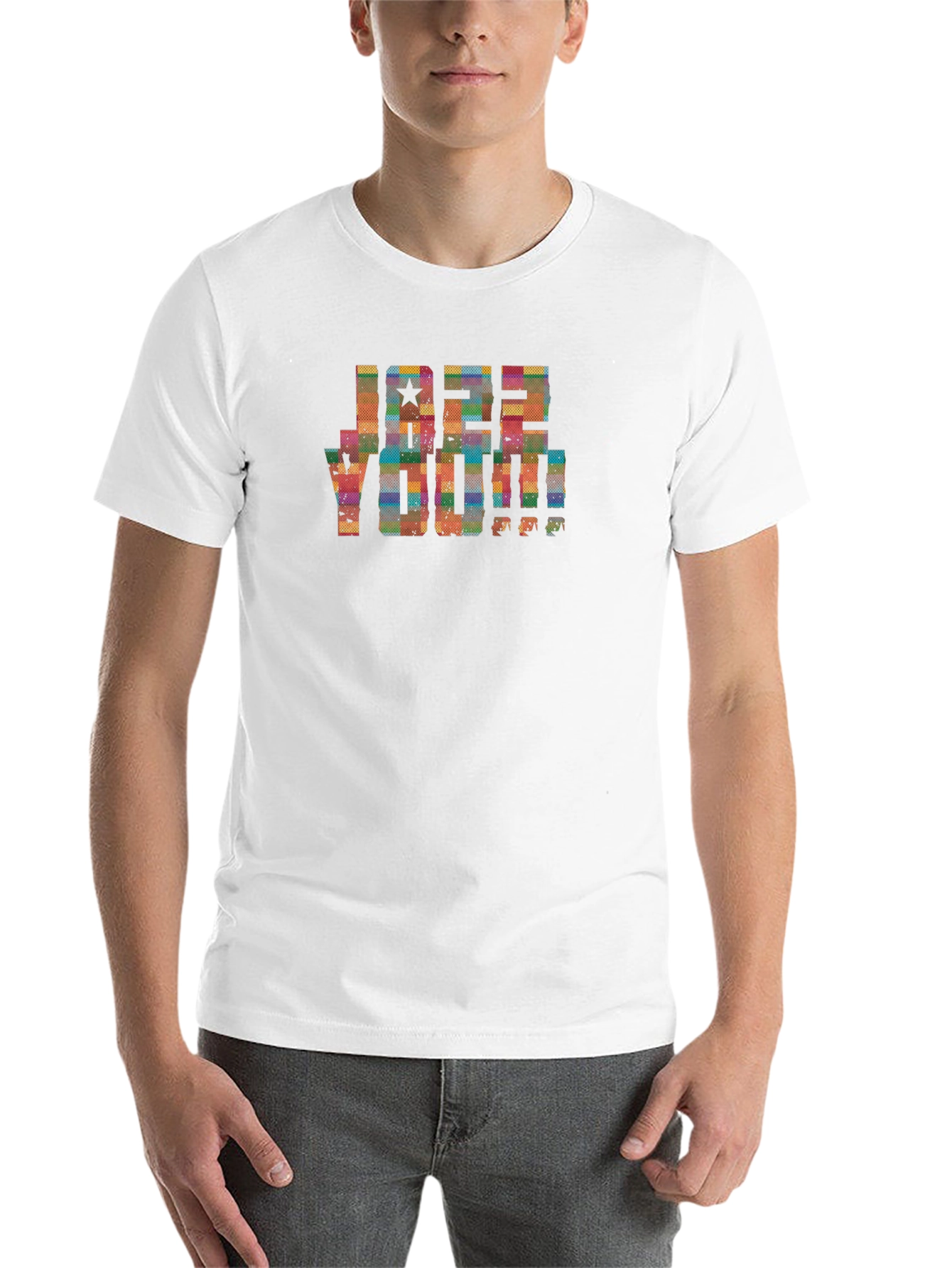 Black Colorful 1922 Youth Graphic Tee view 14