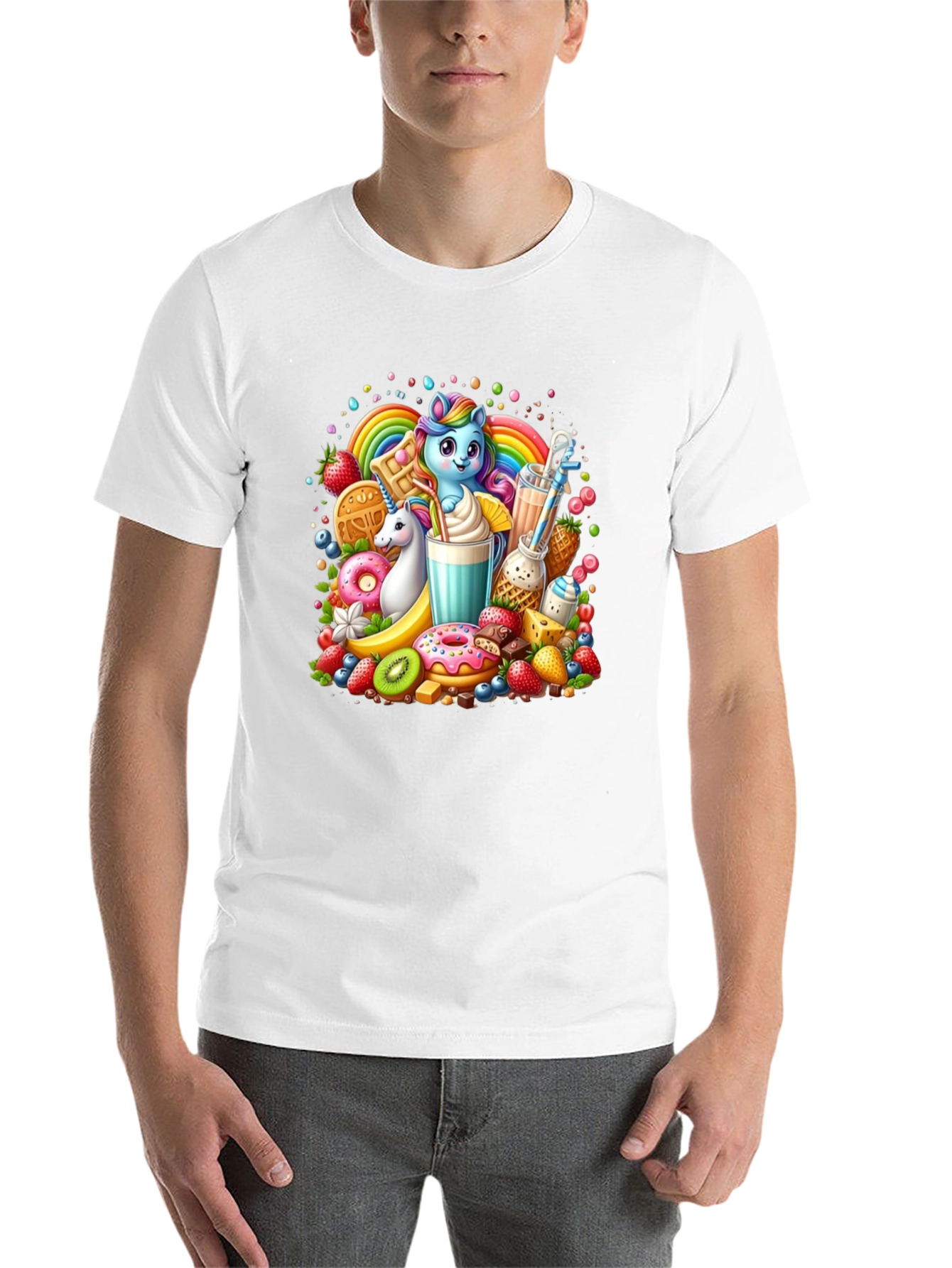 Sweet Treat Unicorn Graphic Tee - 14