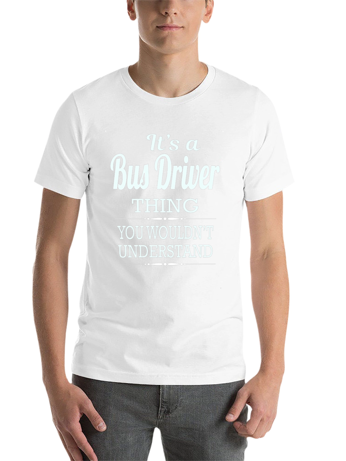 Black Bus Driver Thing T-Shirt - Funny Gift view 14